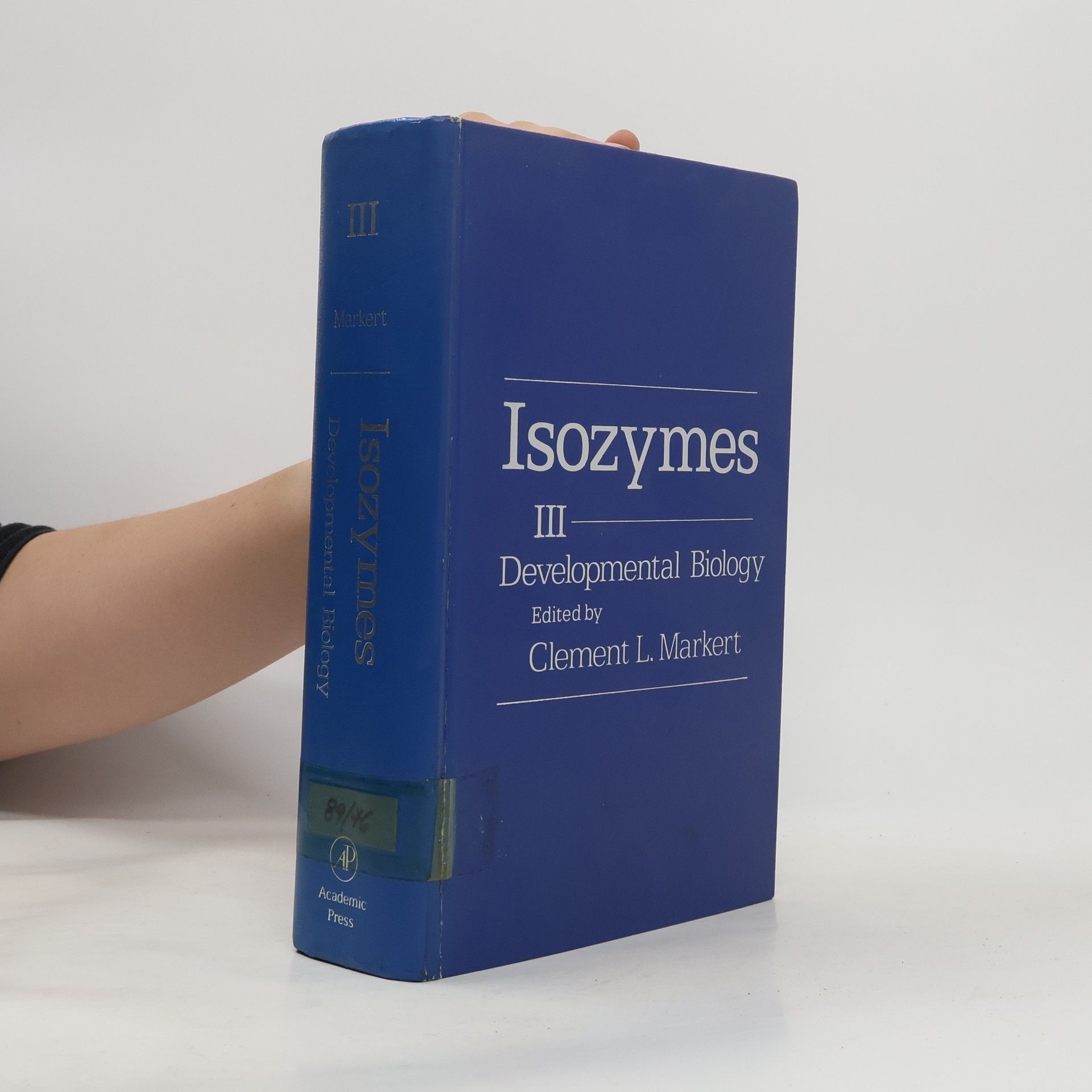 Clement Lawrence Markert Isozymes. 3, Developmental biology