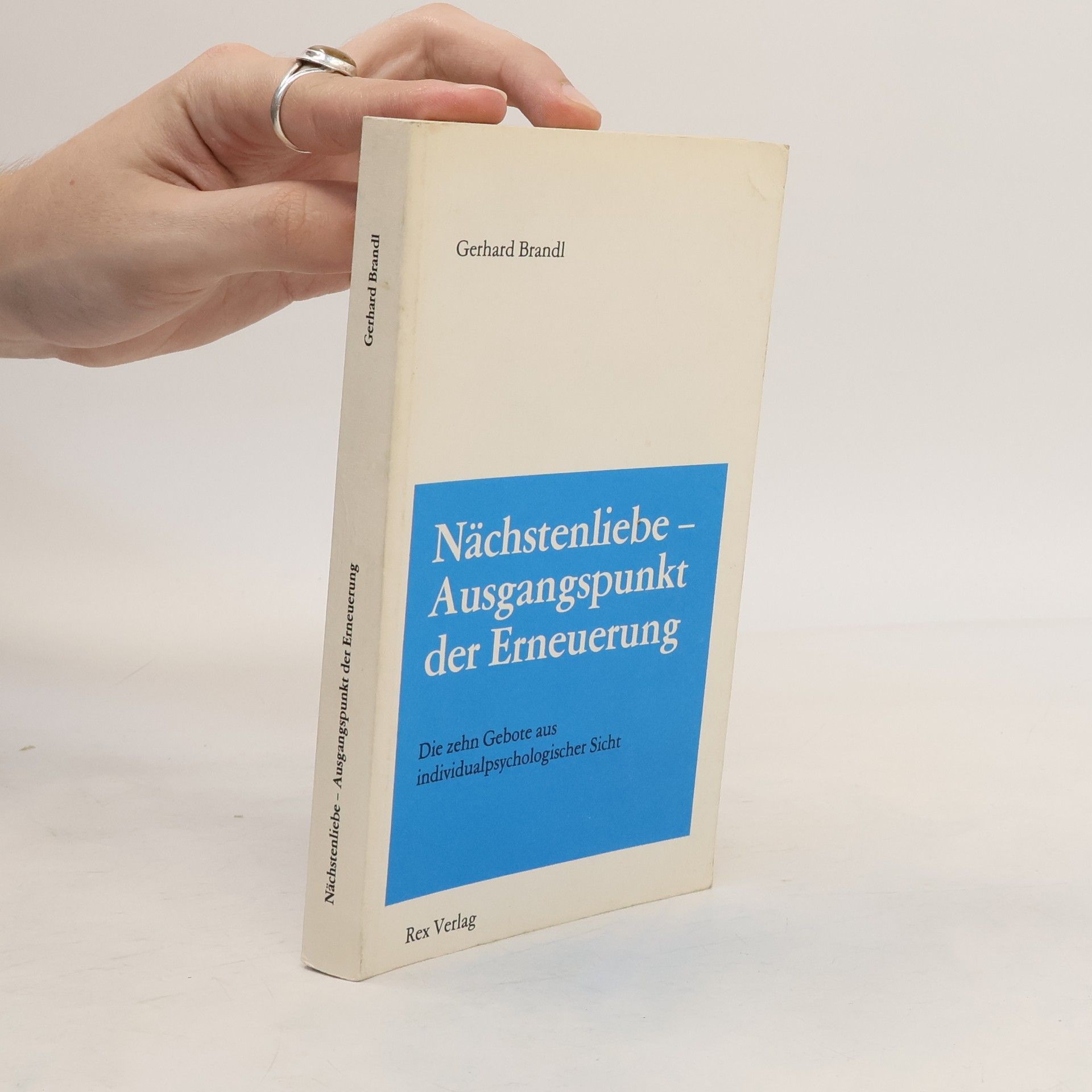 Willy Brandl Nächstenliebe, Ausgangspunkt der Erneuerung