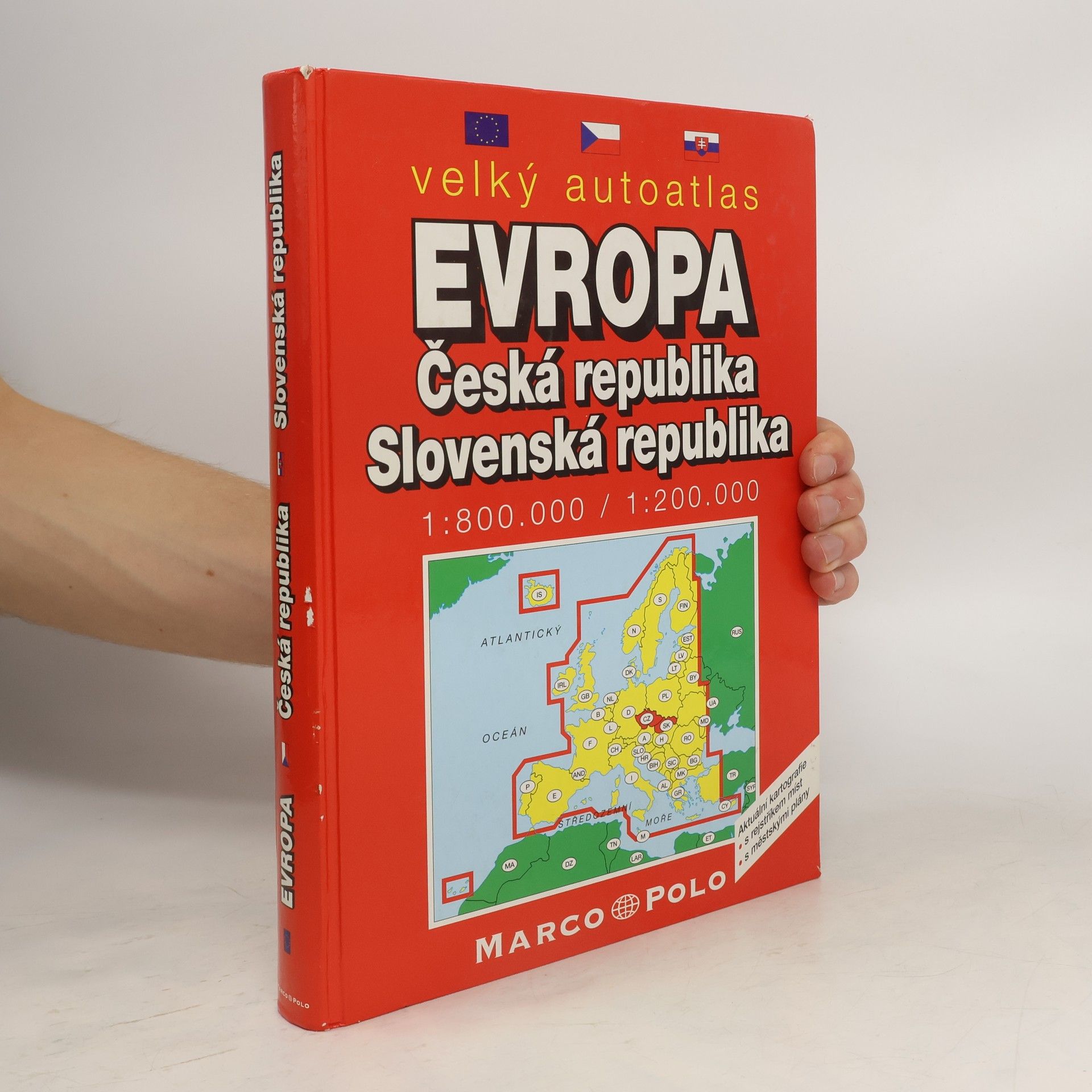 kolektiv Velký autoatlas. Evropa. Česká republika. Slovenská republika