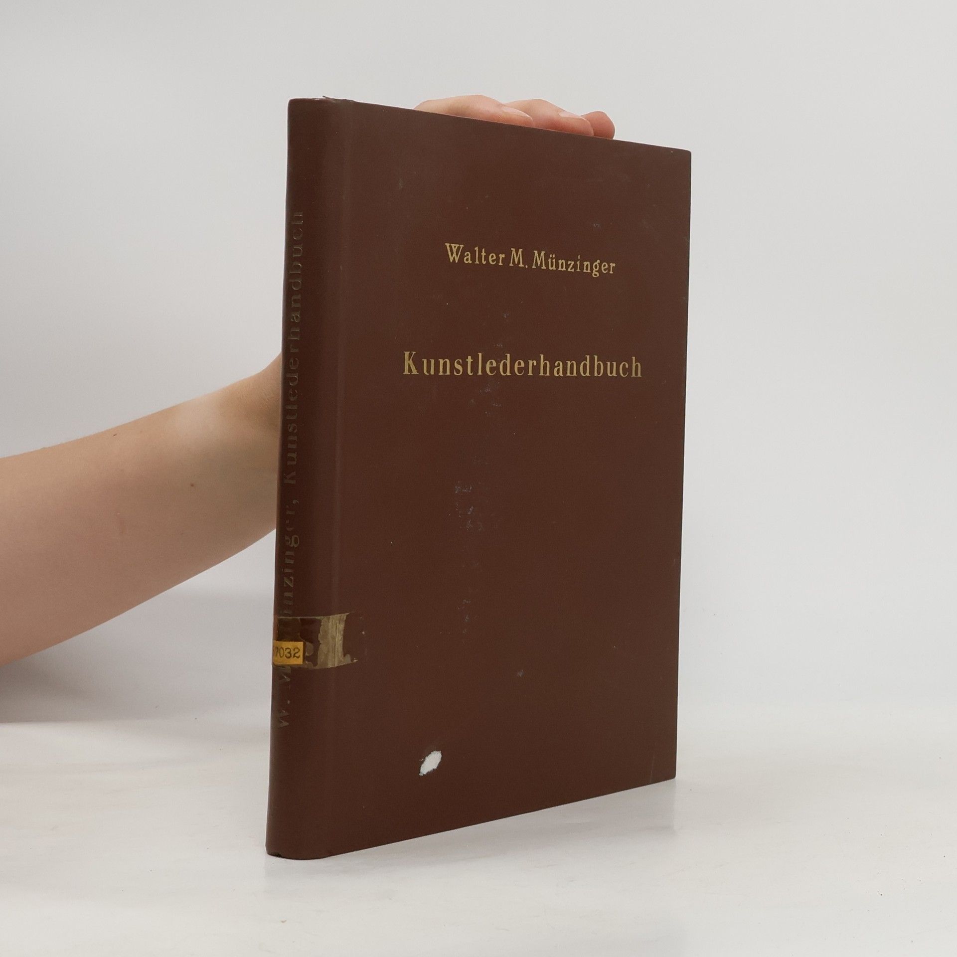 Walter M. Münzinger Kunstleder-Handbuch