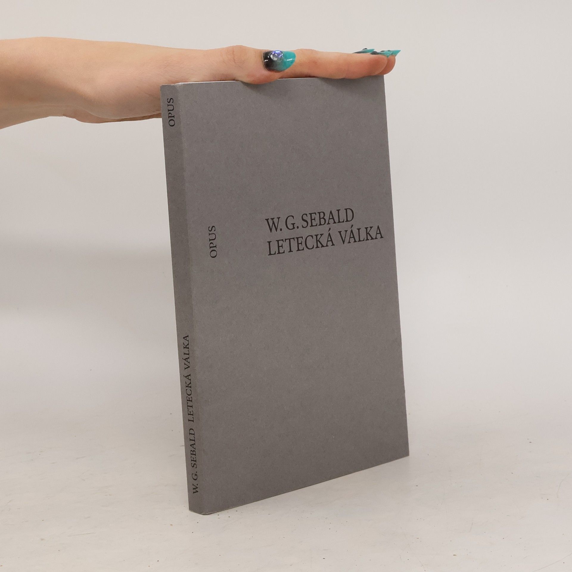 W. G. Sebald Letecká válka a literatura