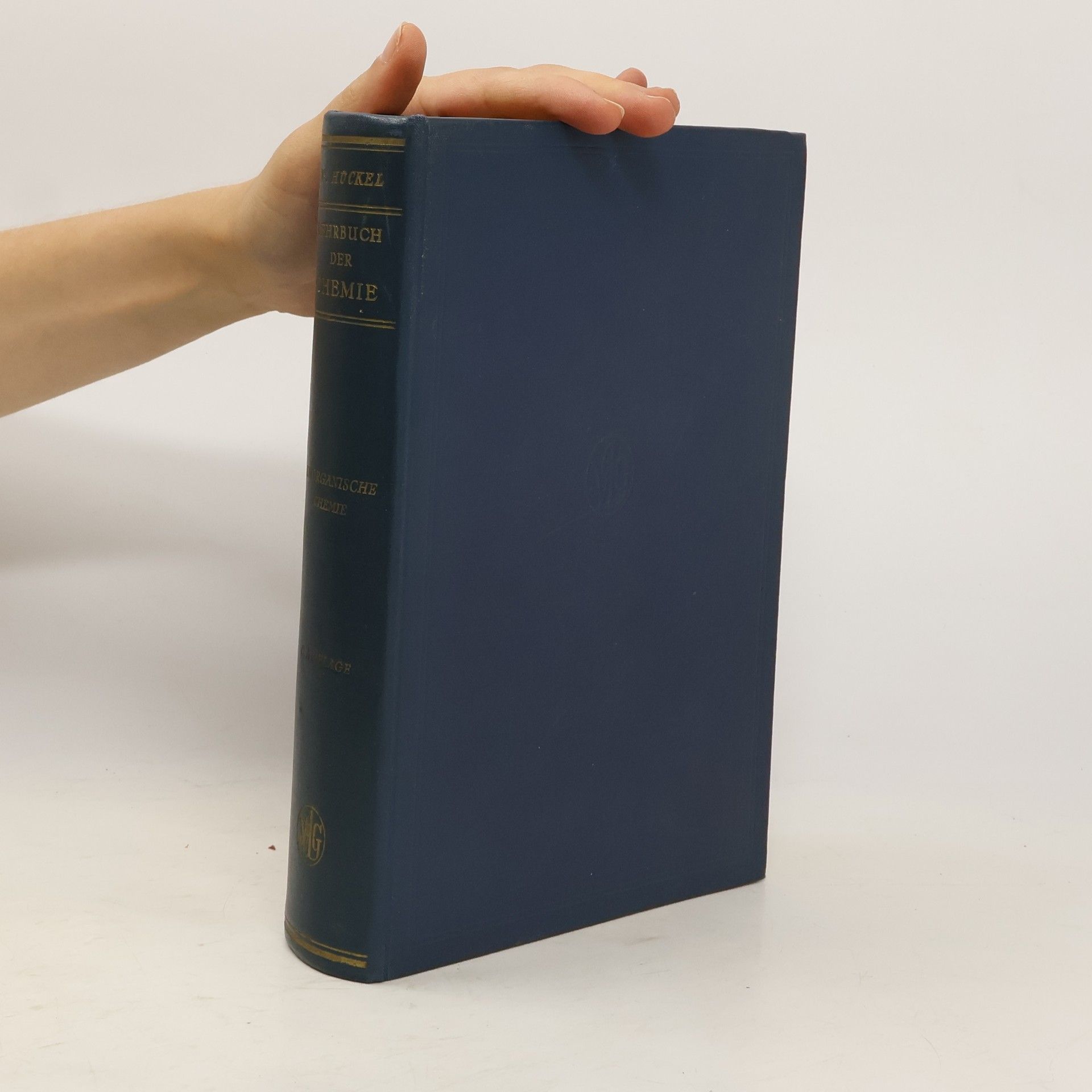 Walter Hückel Lehrbuch der Chemie