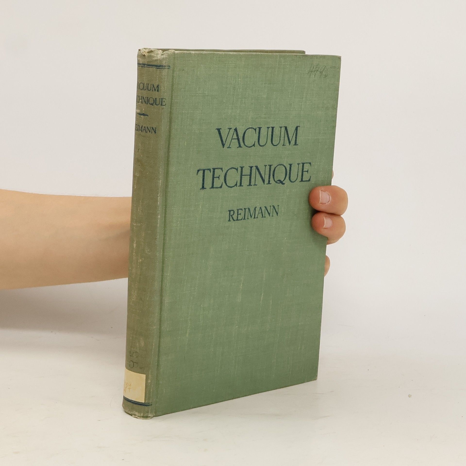 Arnold L Reimann Vacuum Technique