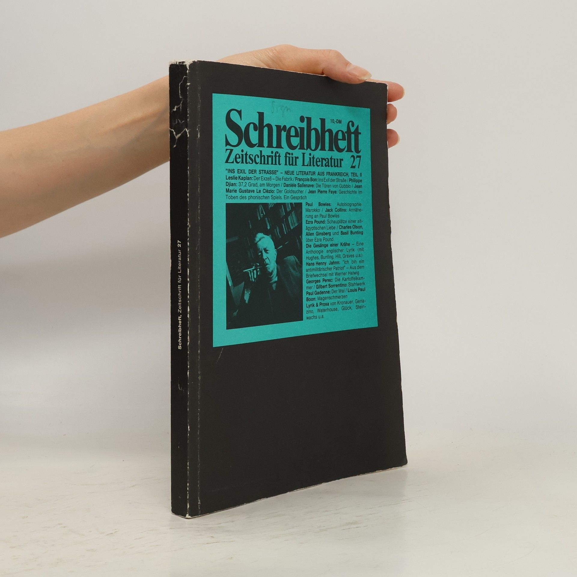 kolektiv Schreibheft Zeitschrift für Literatur 27
