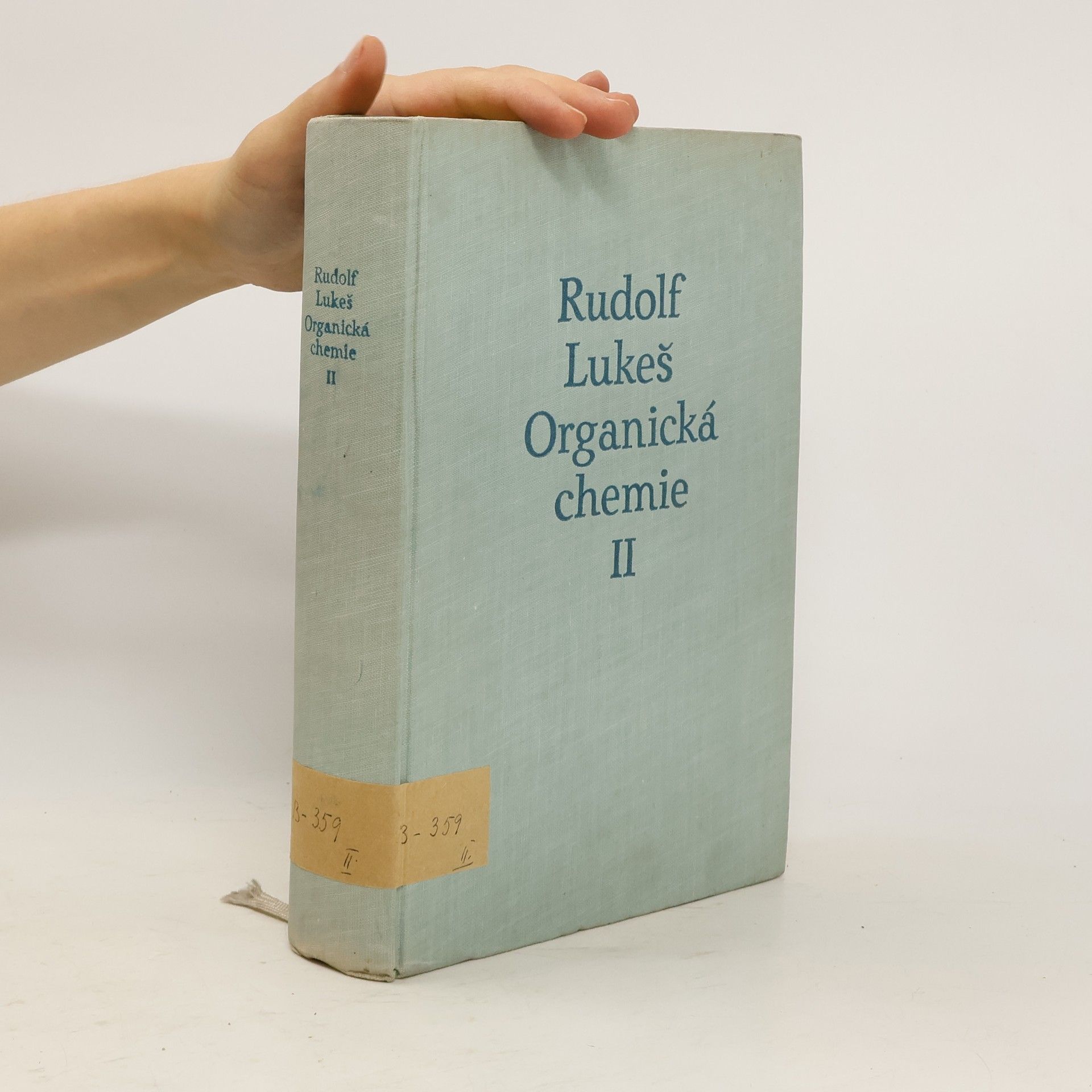 Rudolf Lukeš Organická chemie II