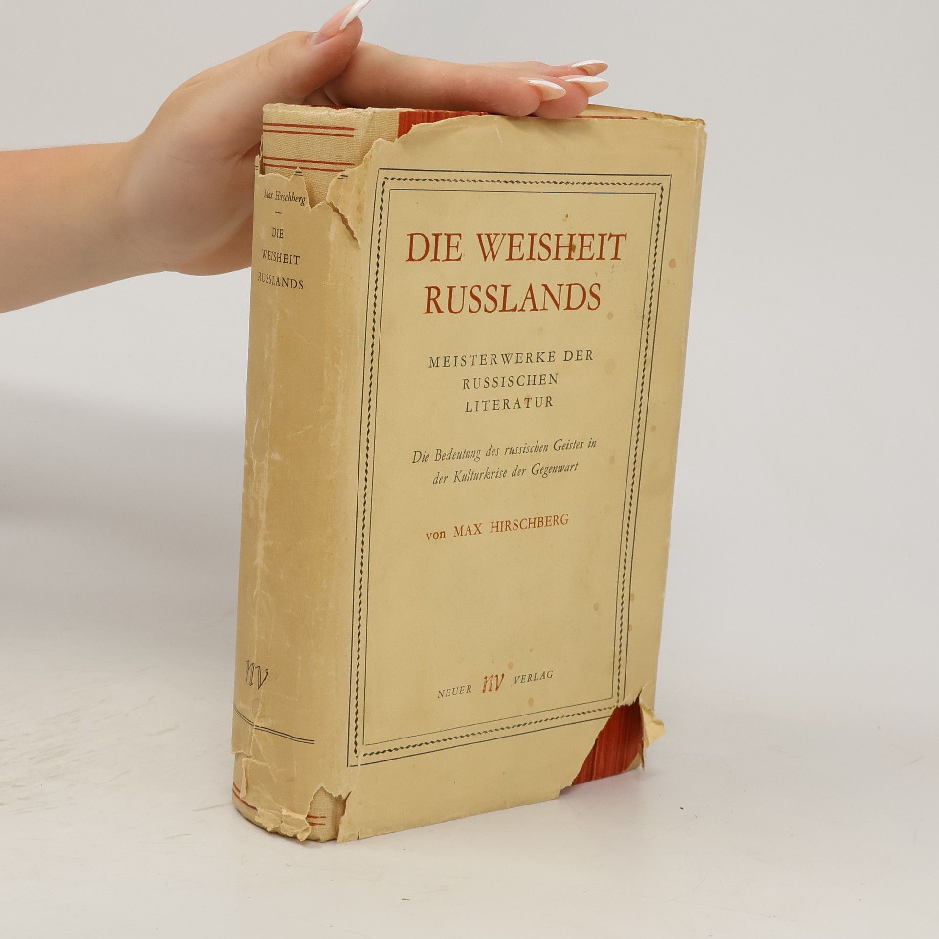 Max Hirschberg Die Weisheit Russlands