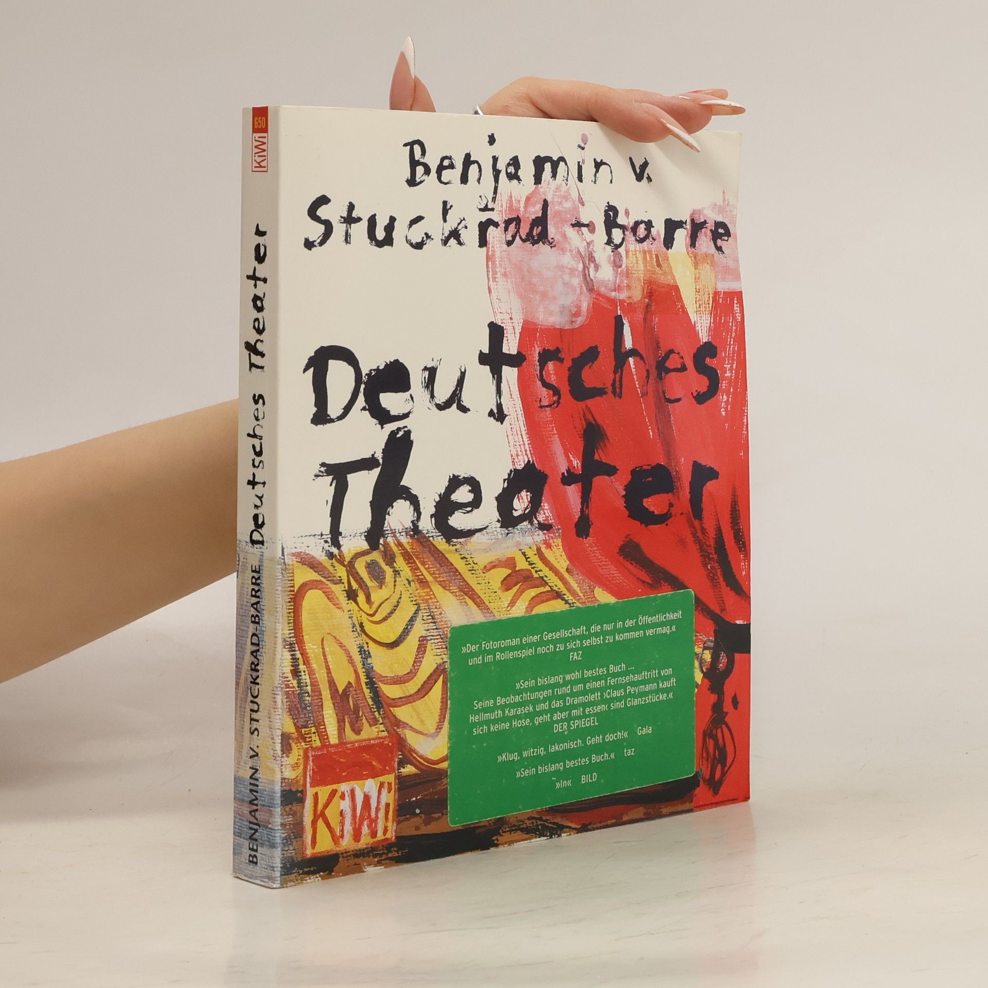 Benjamin v. Stuckrad-Barre Deutsches Theater