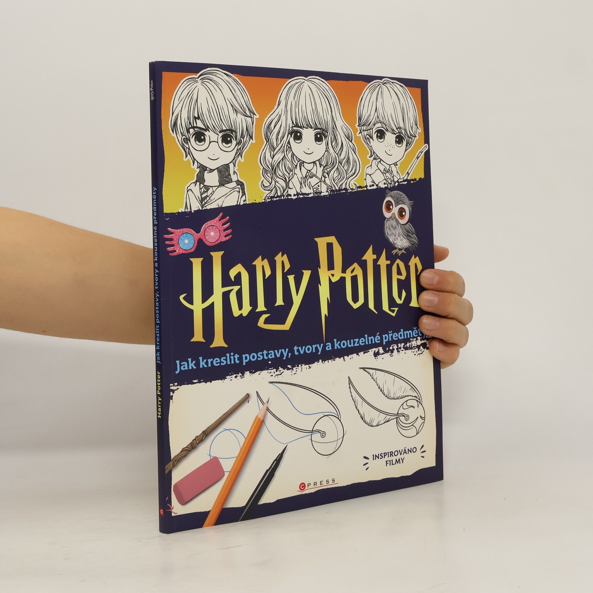 Collectif d'auteurs Harry Potter. Jak kreslit postavy a kouzelné předměty