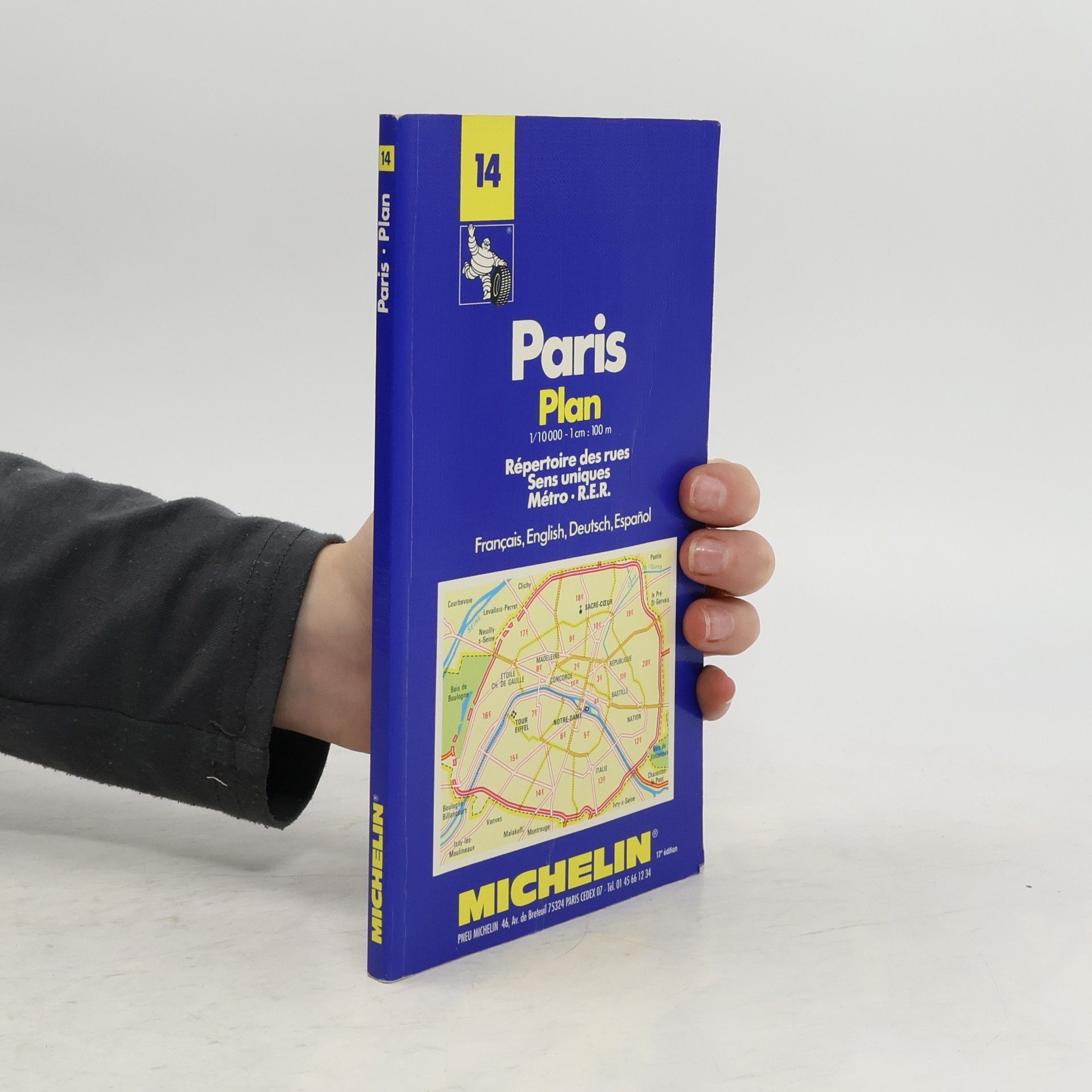 Collectif d'auteurs Paris. Plan 1:10 000