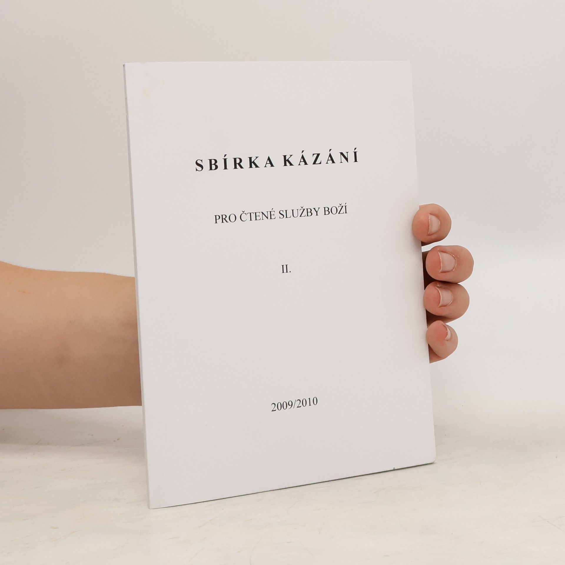 Autores varios Sbírka kázání II. 2009/2010