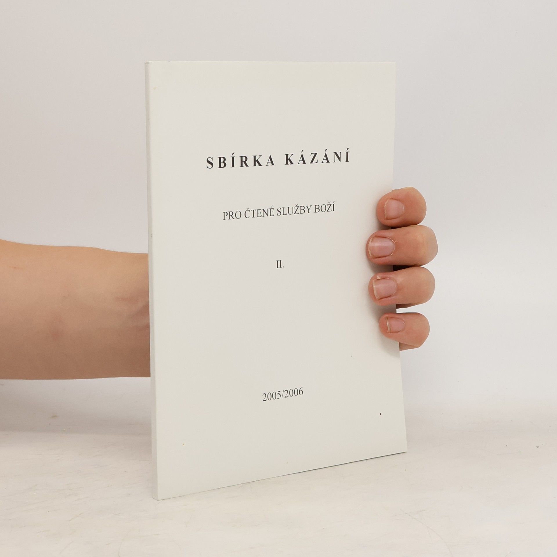 Autores varios Sbírka kázání  pro čtené služby boží II.