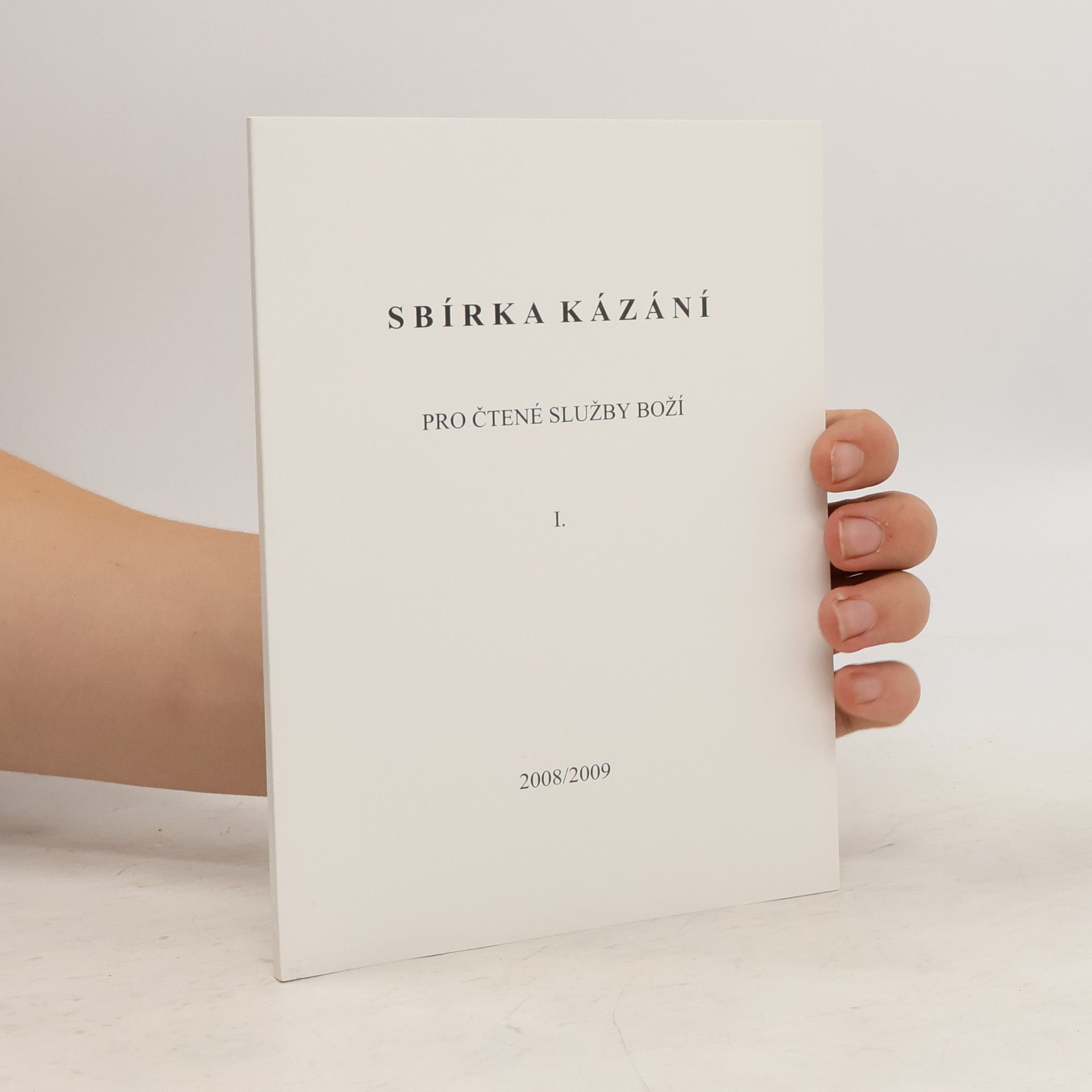 Autores varios Sbírka kázání I 2008/2009