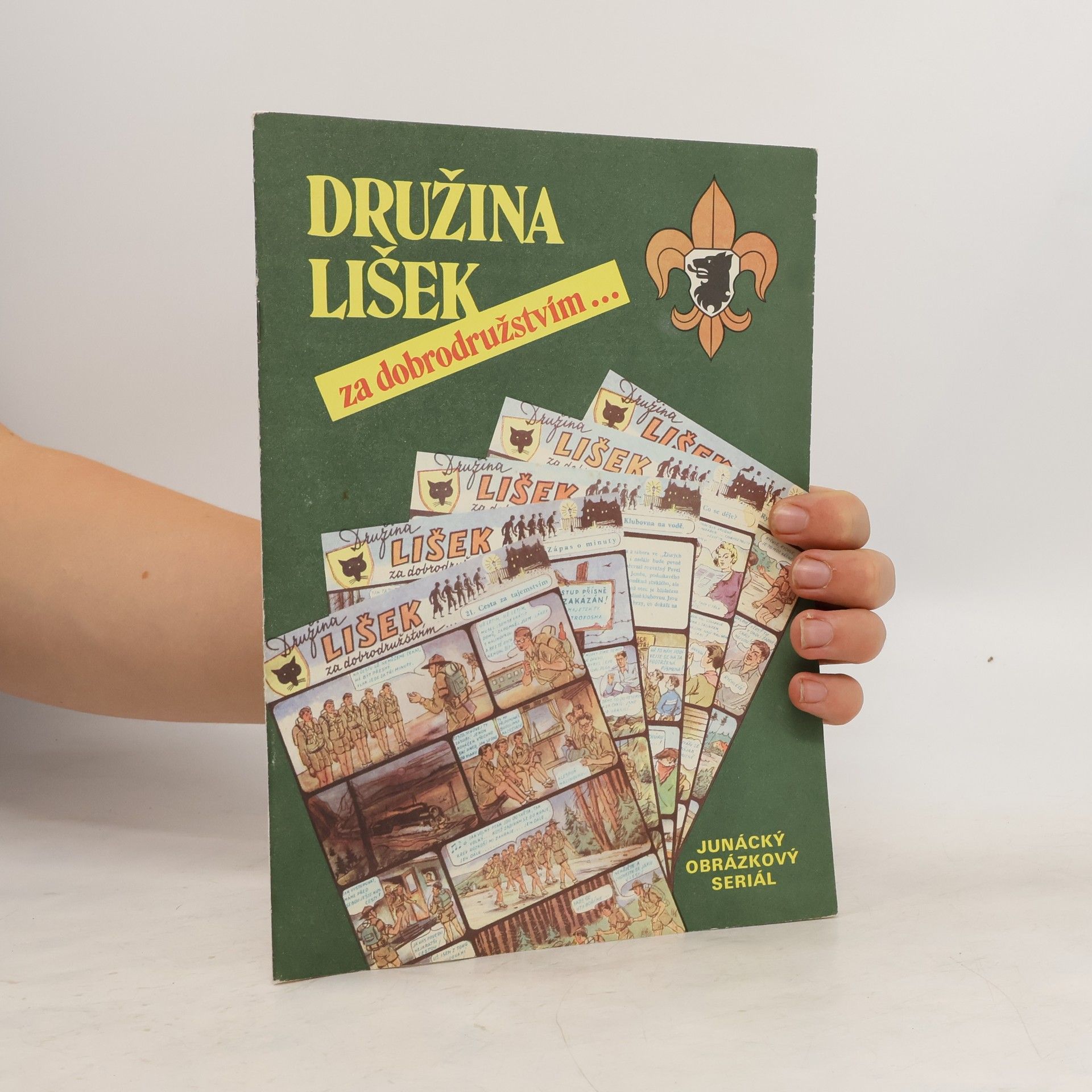 Milan Svoboda Družina Lišek za dobrodružstvím : junácký obrázkový seriál
