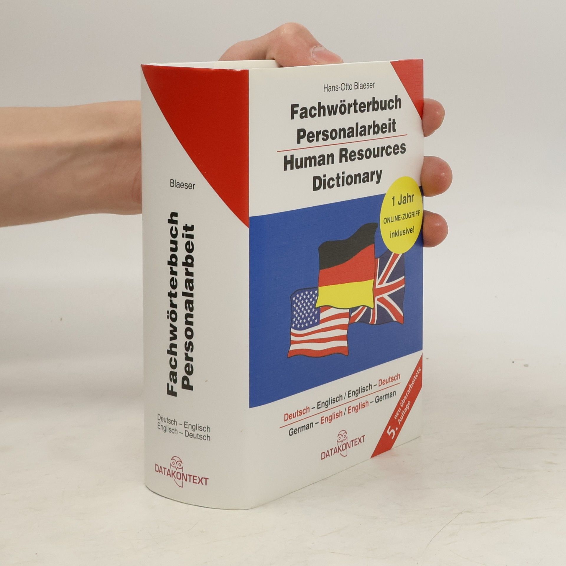 Hans Otto Blaeser Fachwörterbuch Personalarbeit. Human resources dictionary