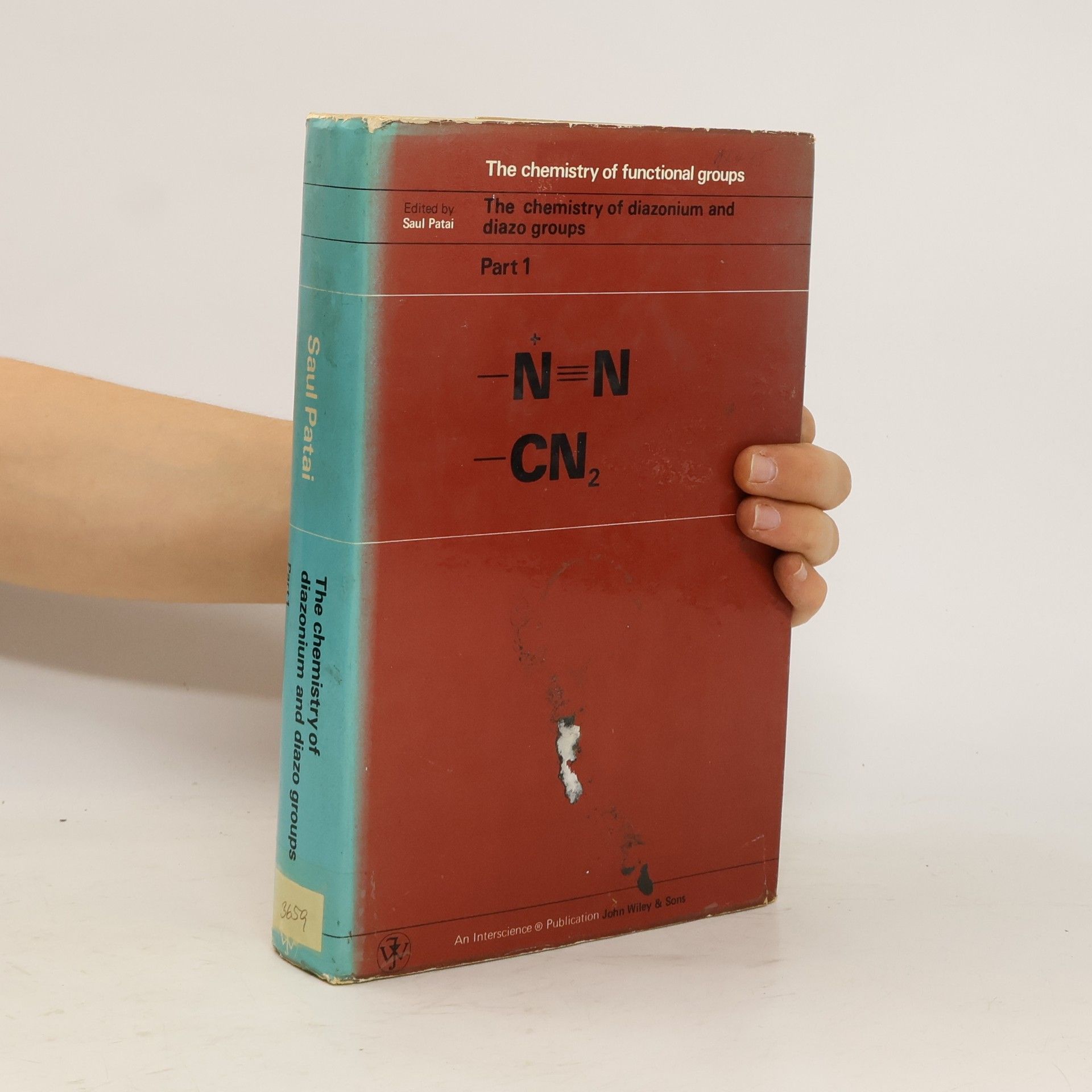 Saul Patai The chemistry of functional groups. The chemistry of diazonium and diazo groups. Part 1