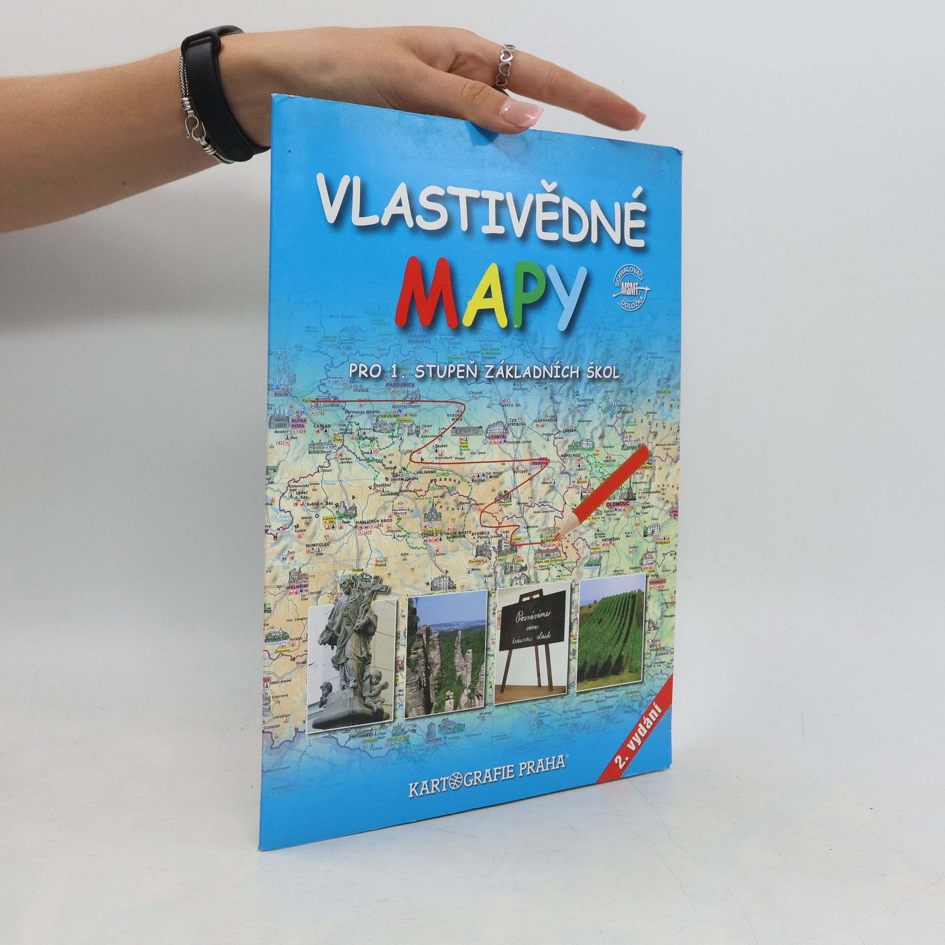 Autores varios Vlastivědné mapy pro 1. stupeň základních škol