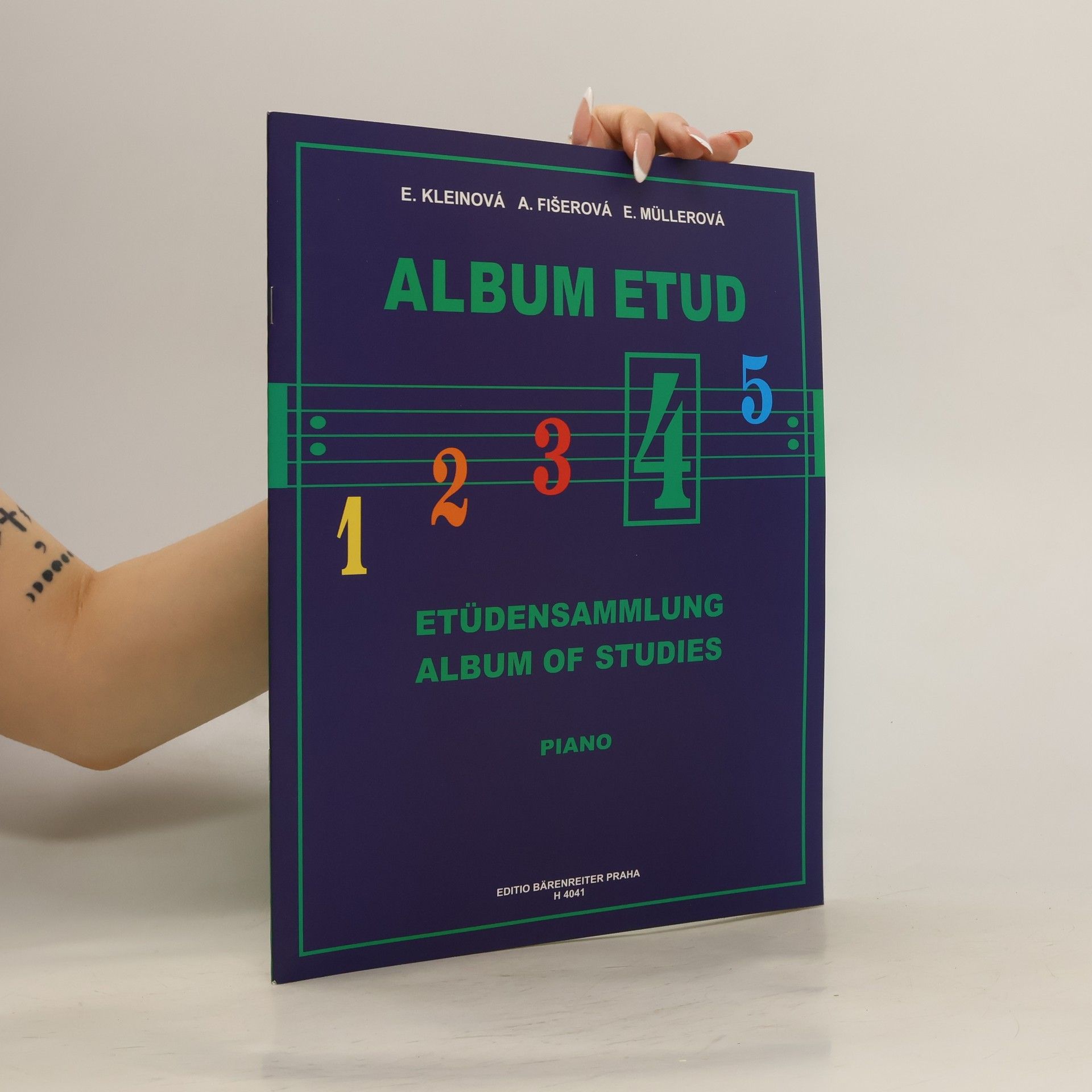 Kleinová E. Album Etud 4 - Etüdensammlung Album of Studies ( piano)