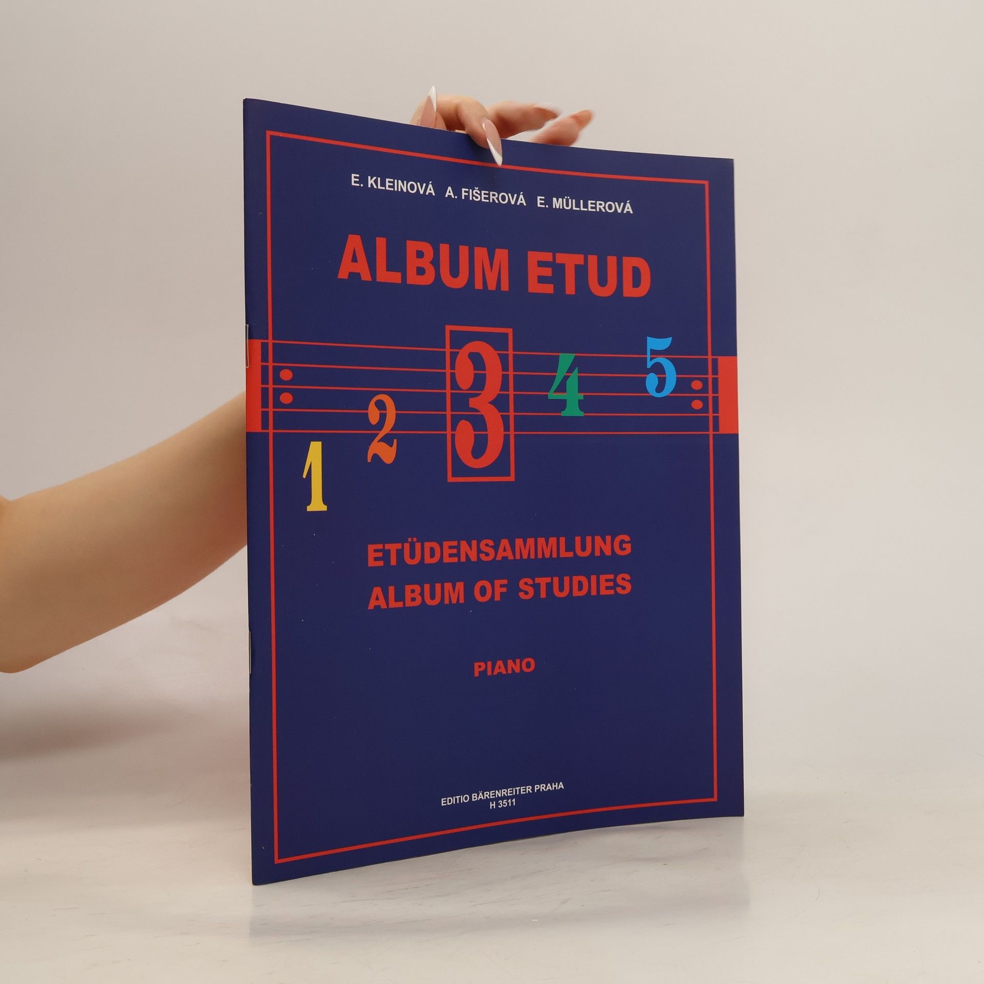 Eliška Kleinová Album etud 3: Etüdensammlung/ Album of Studies: Piano