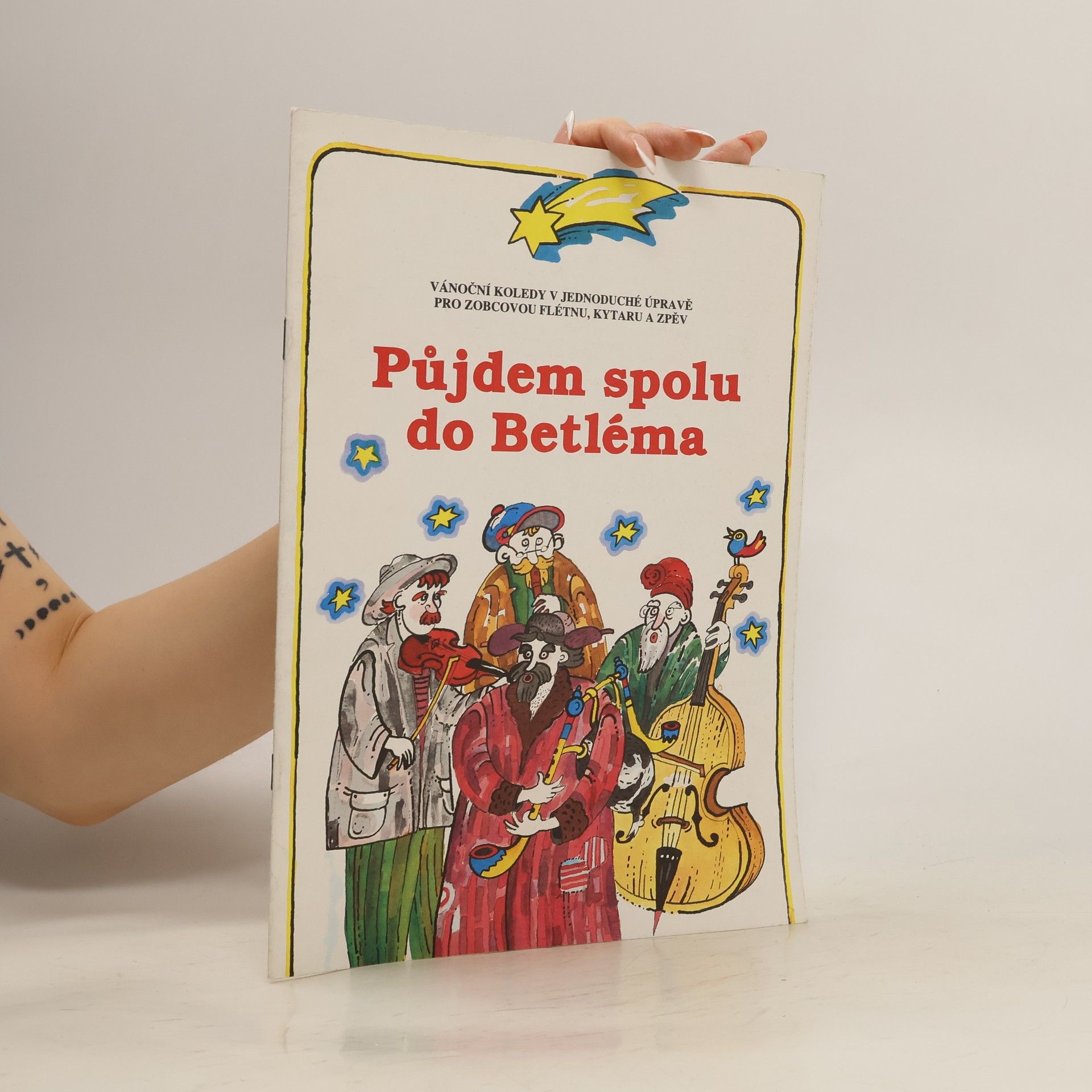 Pavel Havlík Půjdem spolu do Betléma. Vánoční koledy v jednoduché úpravě pro zobcovou flétnu, kytaru a zpěv