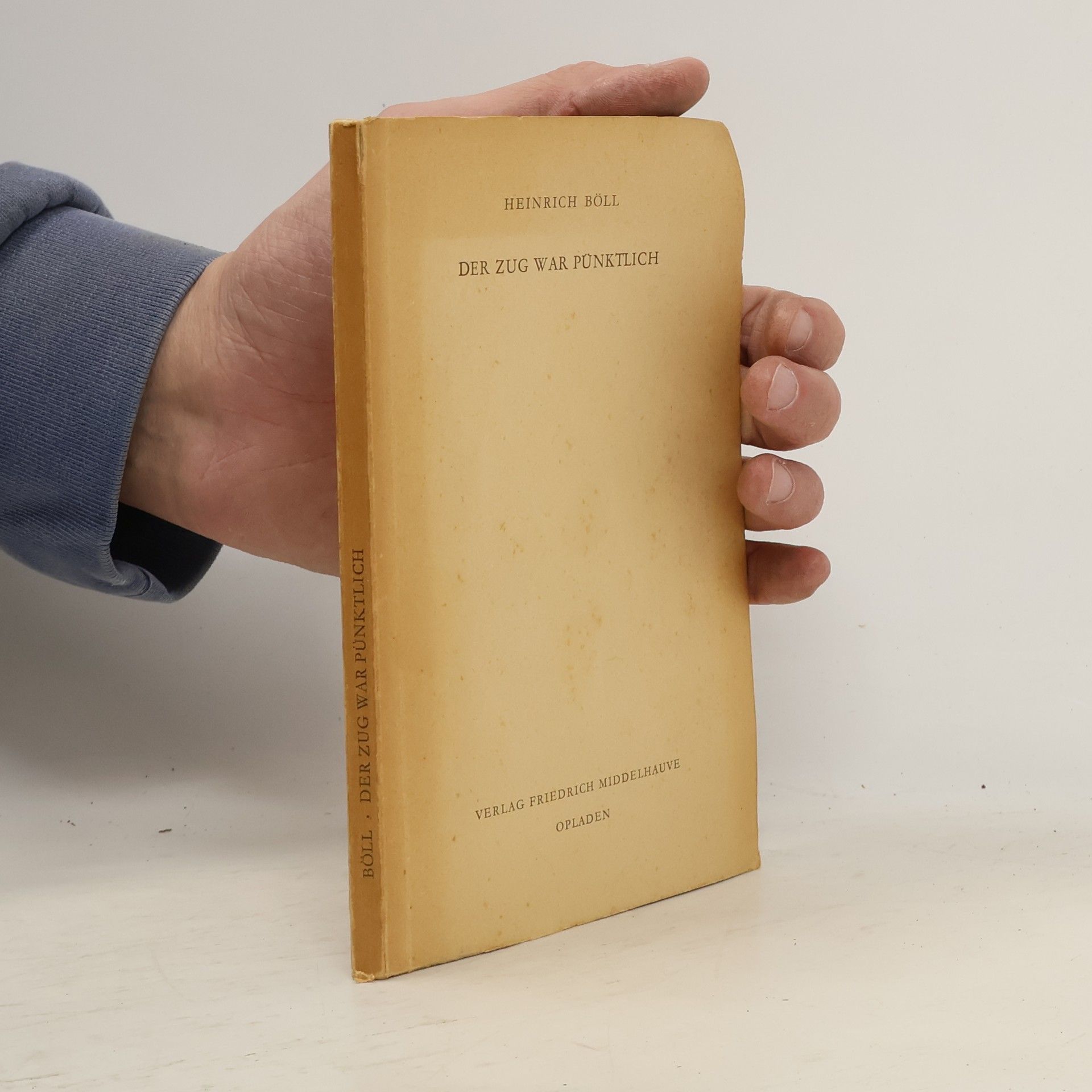 Heinrich Böll Der Zug war Pünktlich