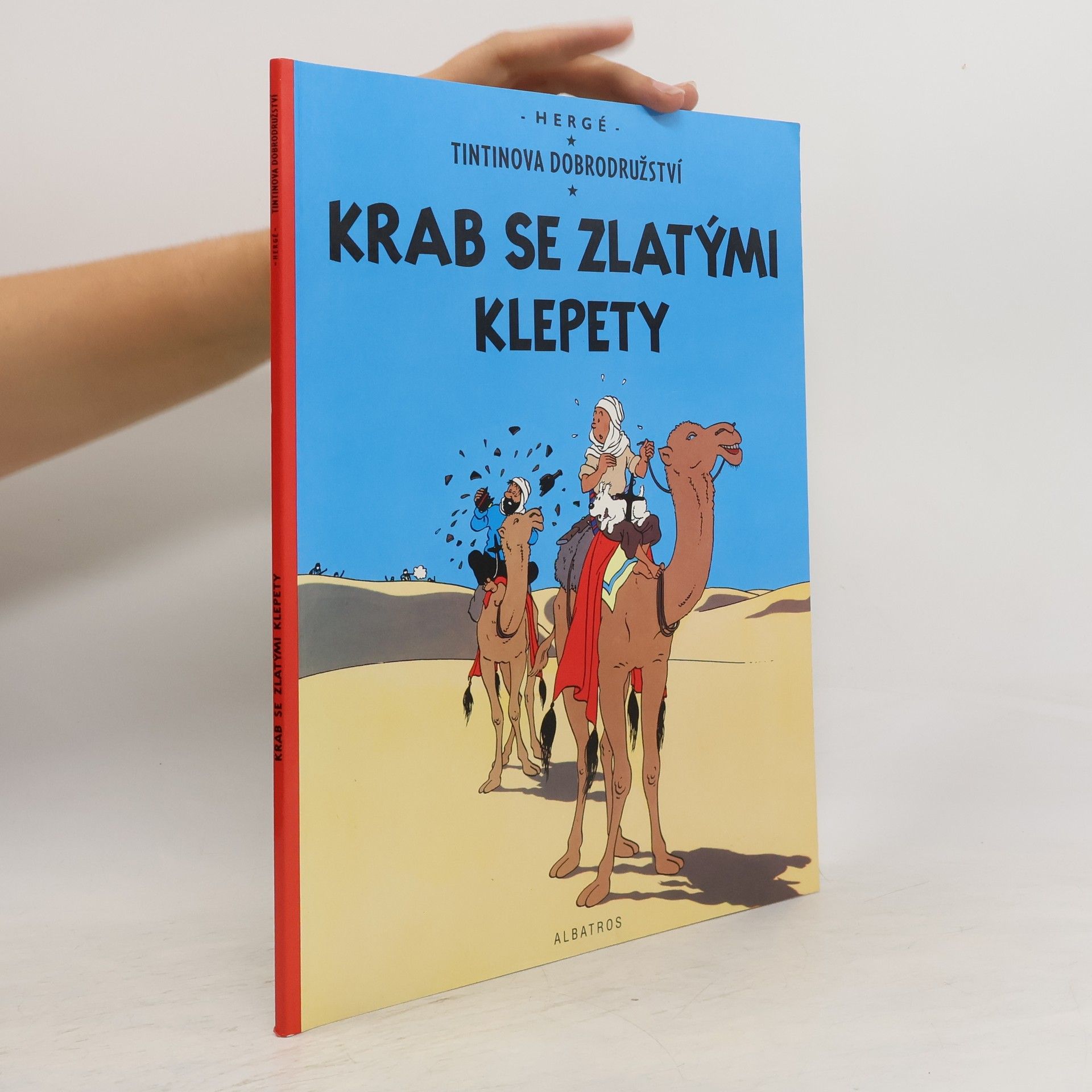 Hergé Krab se zlatými klepety