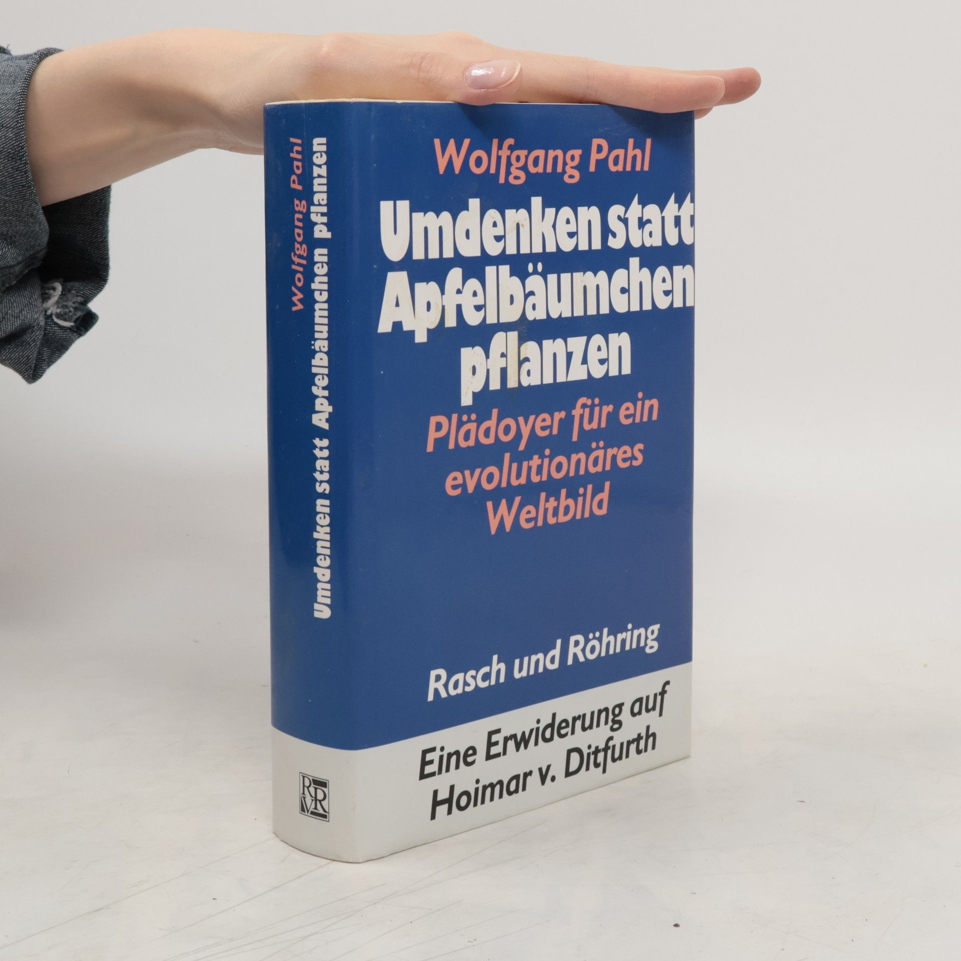 Wolfgang Pahl Umdenken statt Apfelbäumchen pflanzen