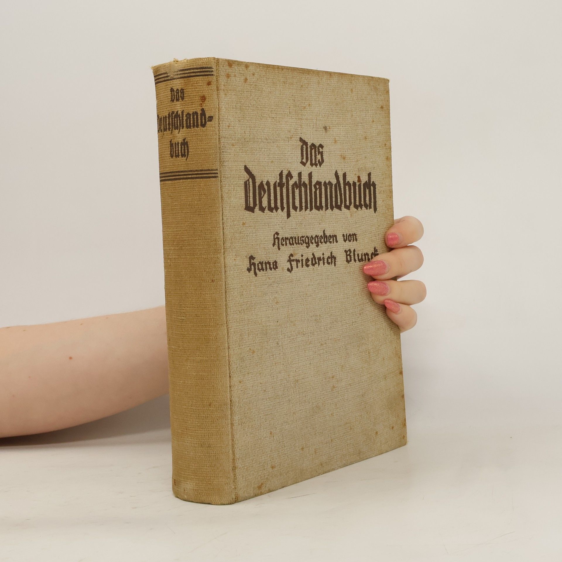 Hans Friedrich Blunck Das Deutschlandbuch