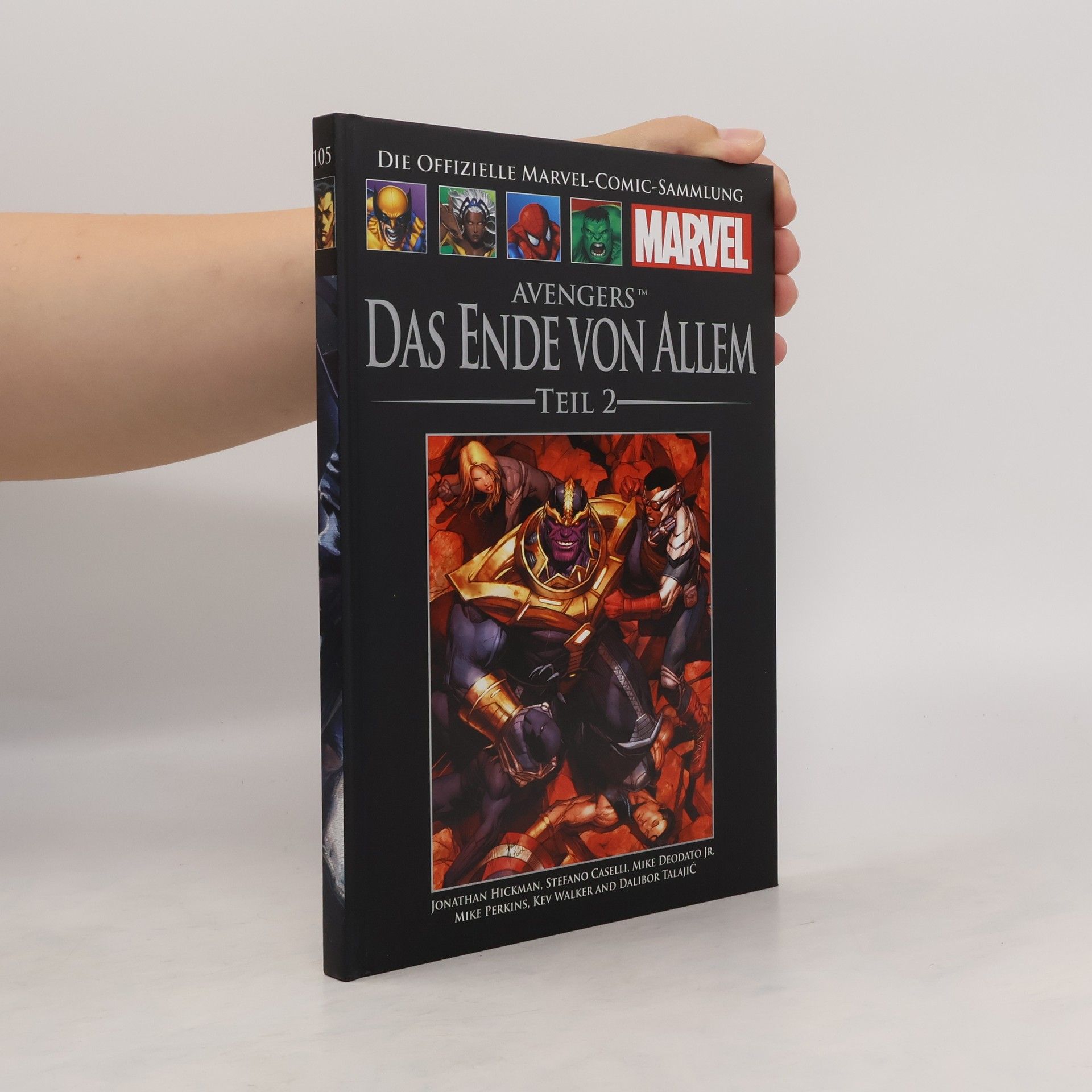 Collectif d'auteurs Die Offizielle Marvel-Comic Sammlung 105. Avengers - Das Ende von Allem. Teil 2