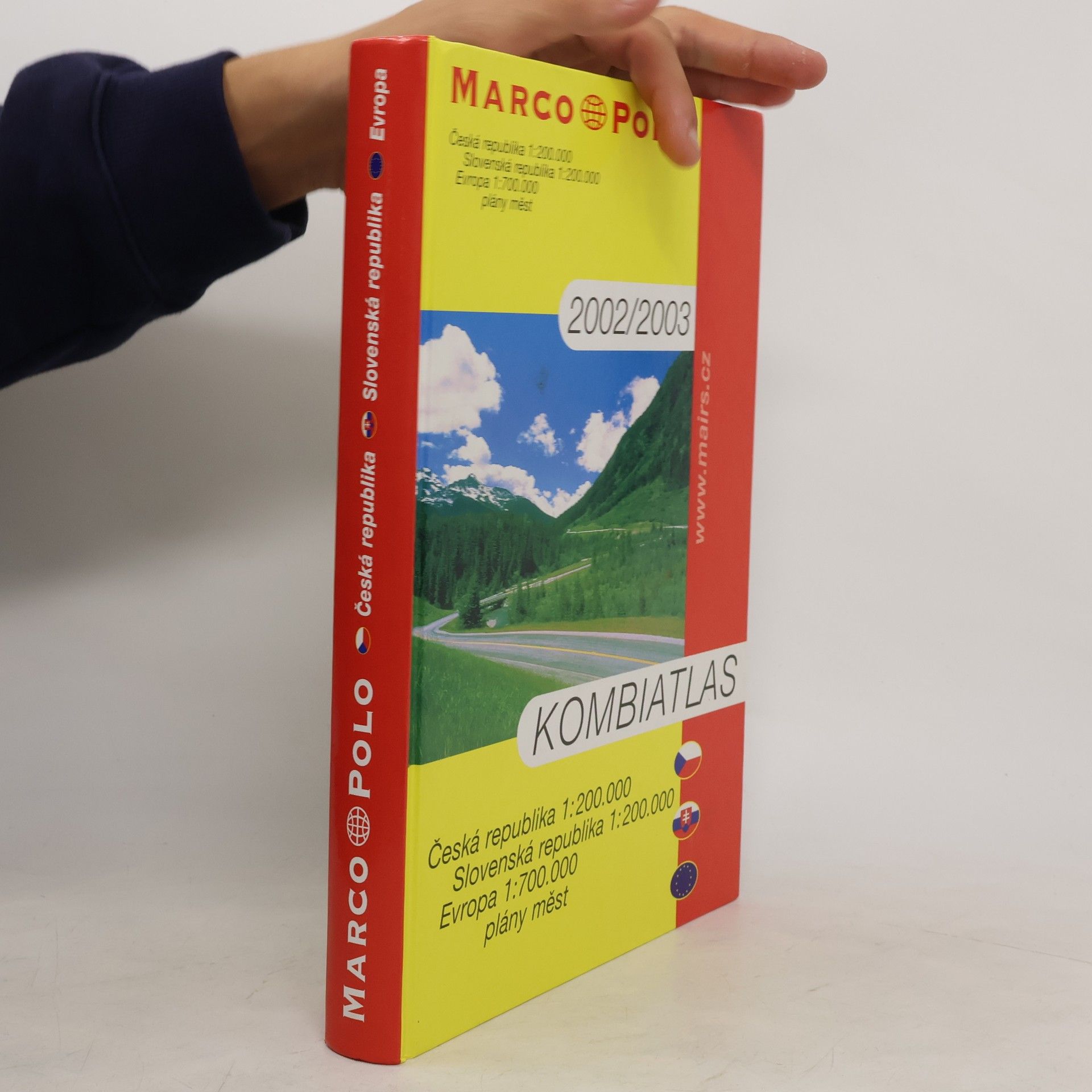 Autores varios Kombiatlas: Česká republika, Slovenská republika, Evropa. 2002/2003