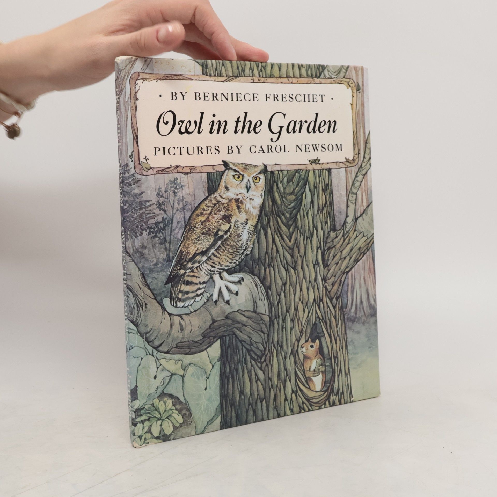Berniece Freschet Owl in the Garden