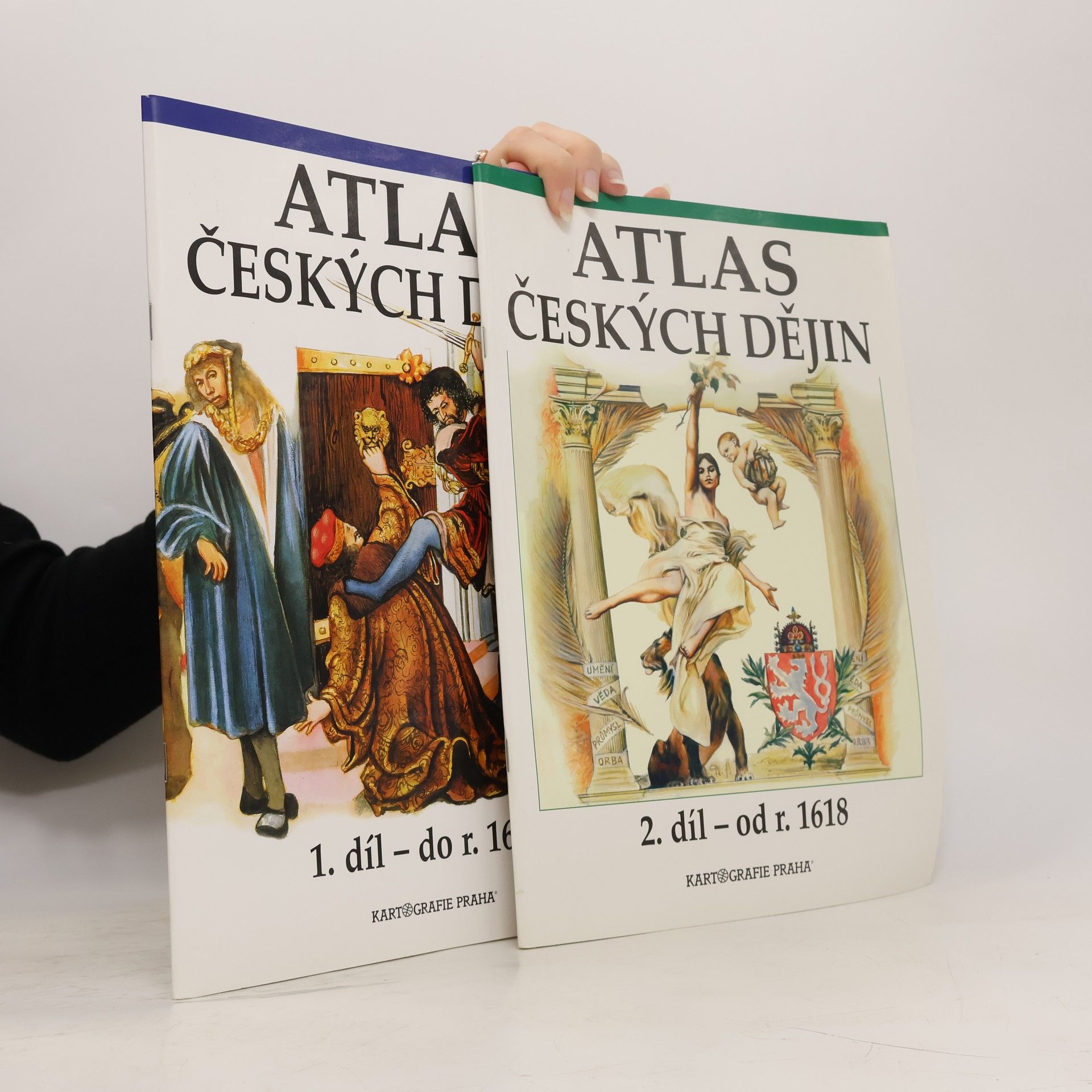 Eva Semotanová Atlas českých dějin. 1. a 2. díl