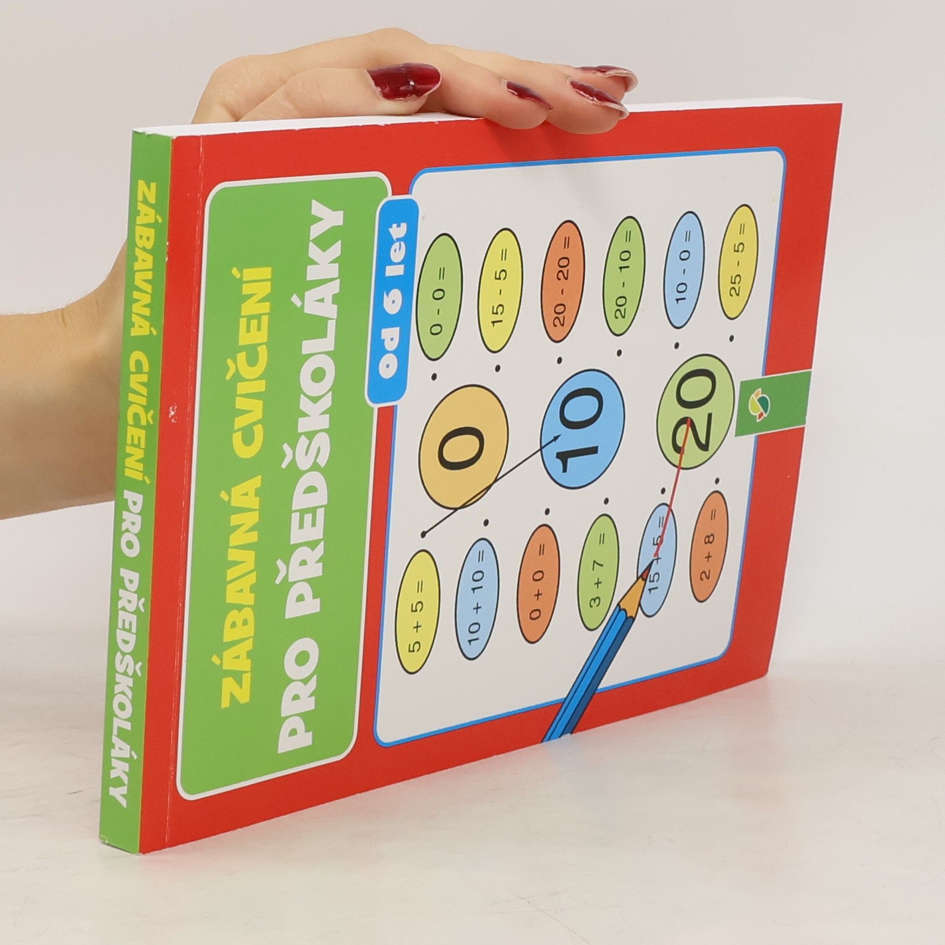 Kolektiv autorů Zabavná cvičení pro předškoláky od 6 let