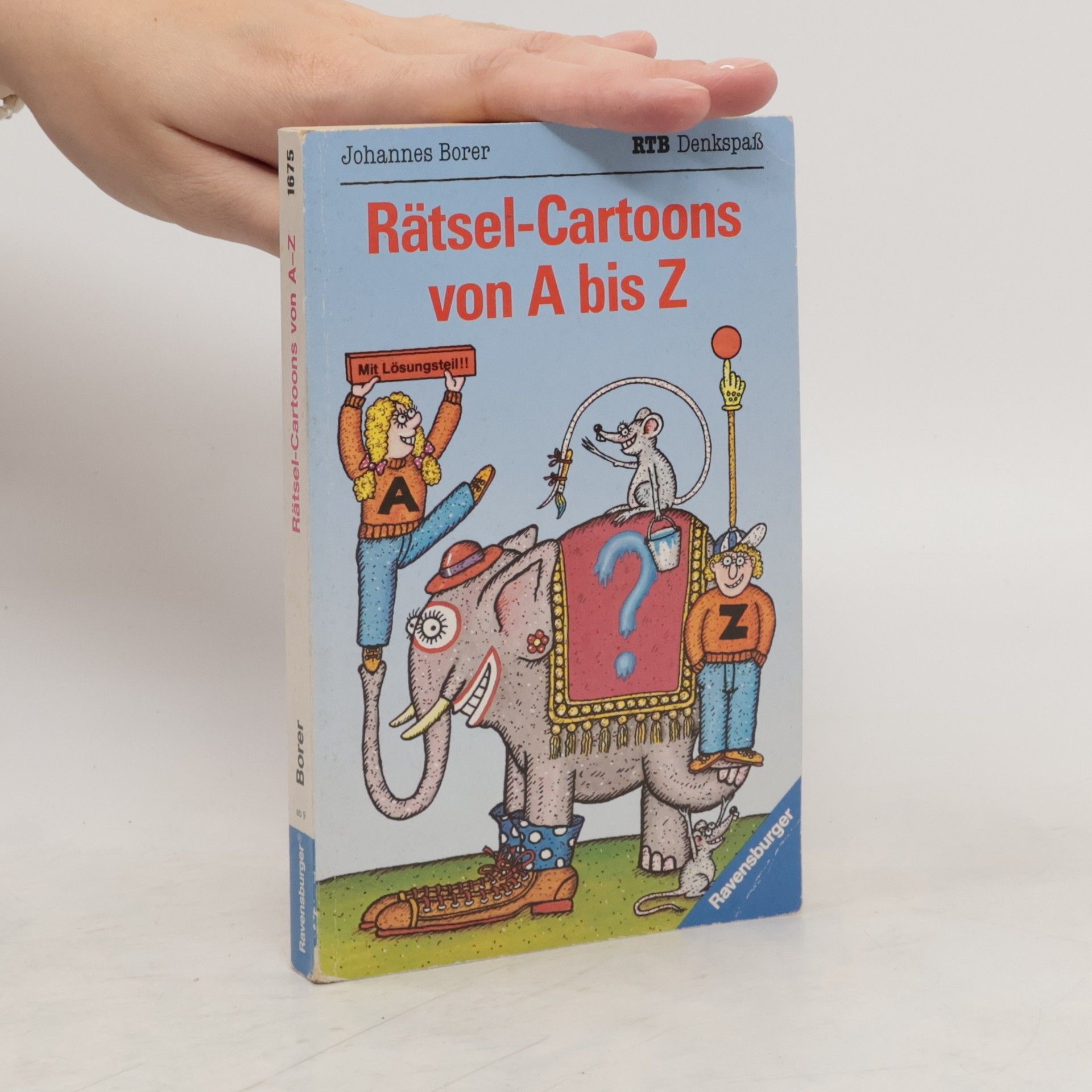 Johannes Borer Rätsel-Cartoons von A bis Z