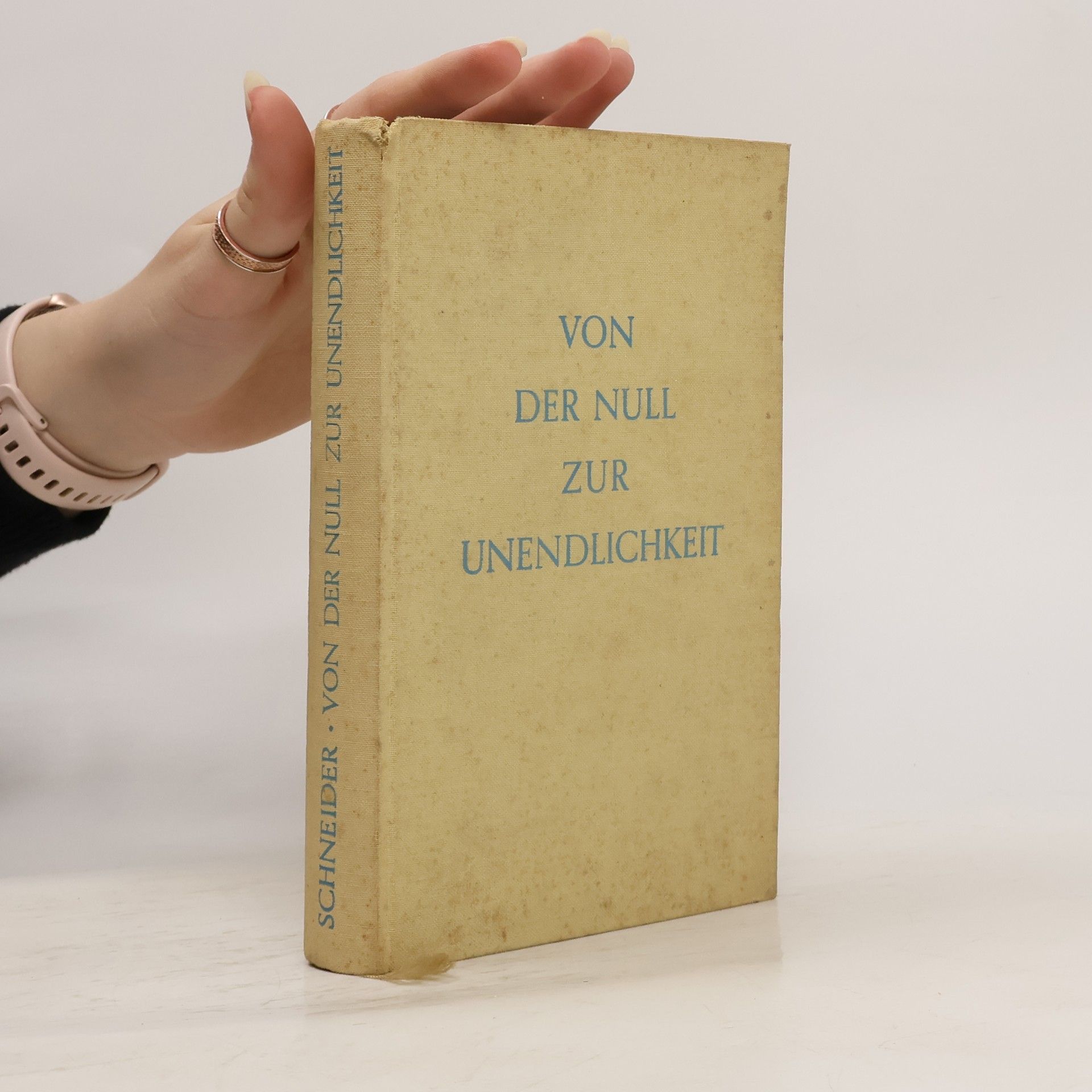 Erich Schneider Von der Null zur Unendlichkeit