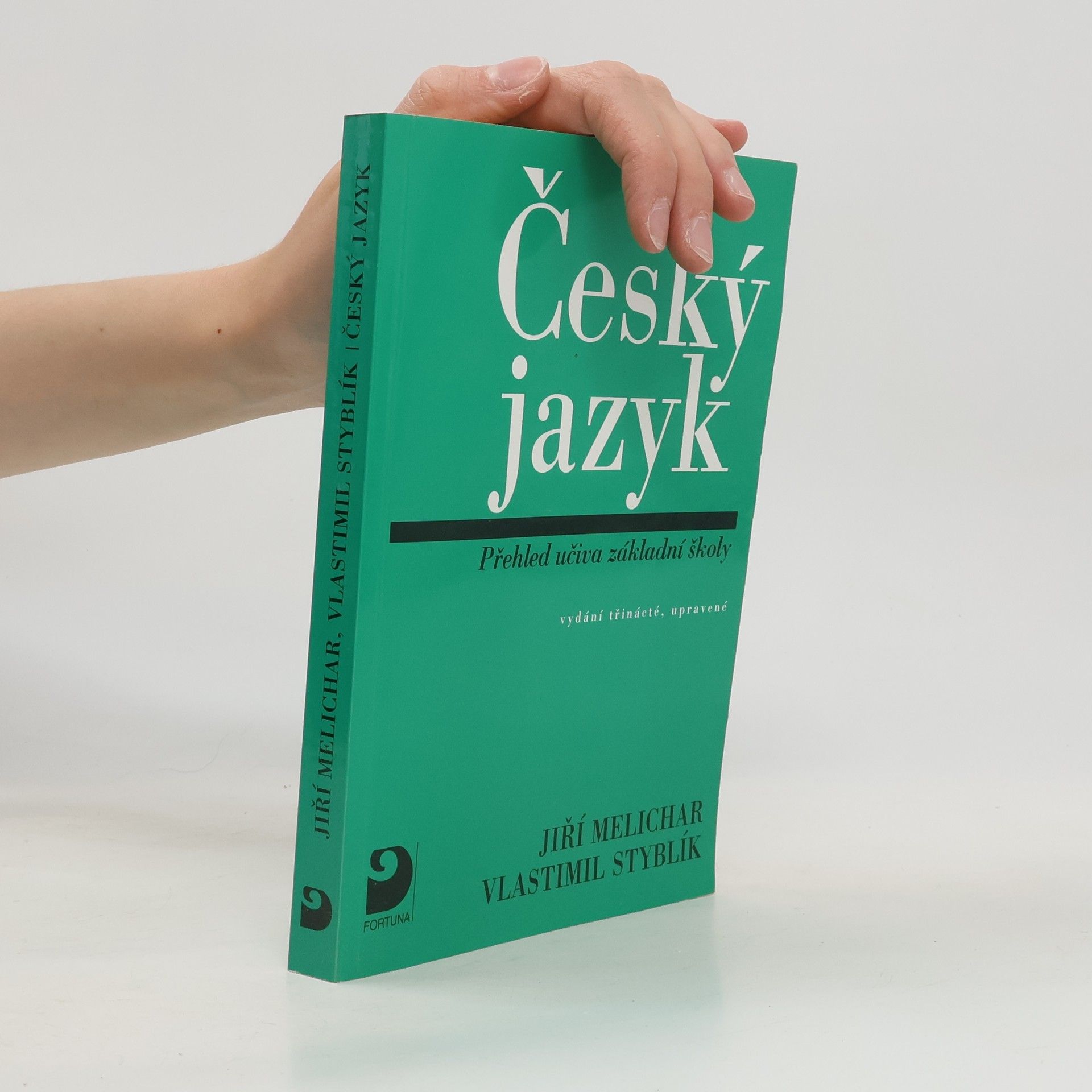Vlastimil Styblík Český jazyk: Přehled učiva základní školy
