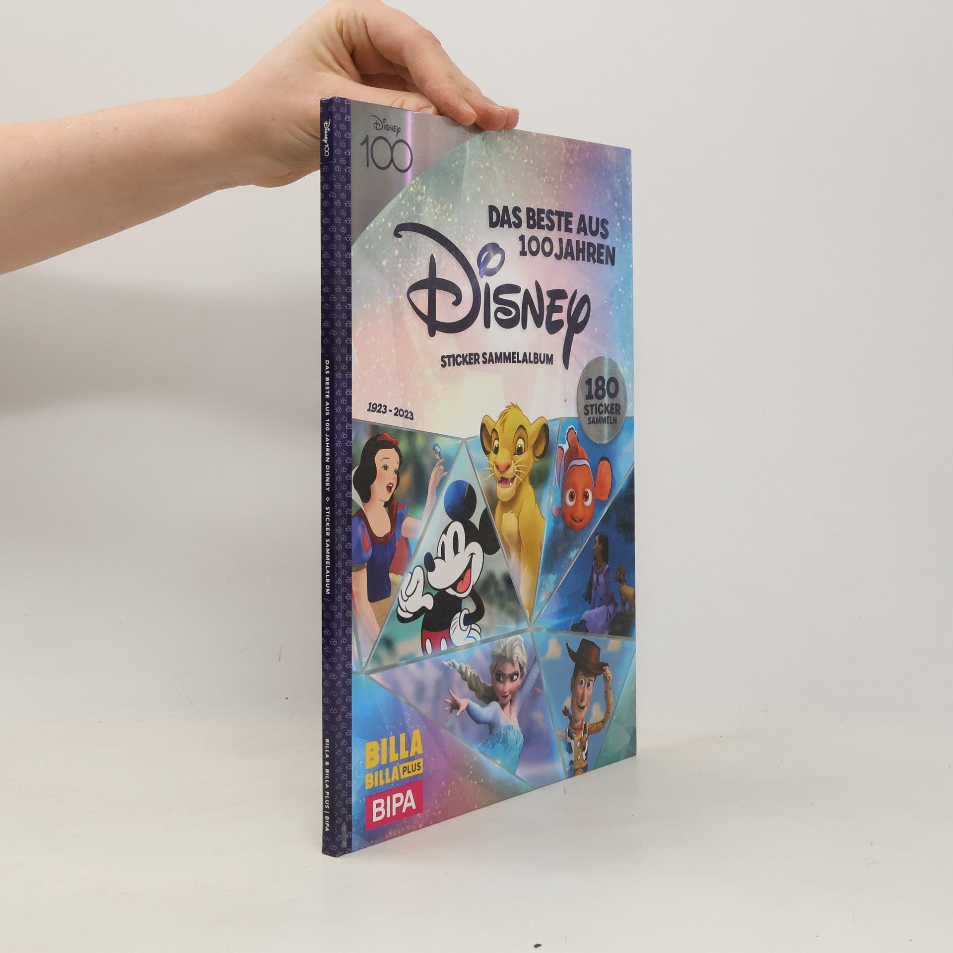 Collective Das Beste aus 100 Jahren. Sticker Sammelalbum. Disney 1923-2023