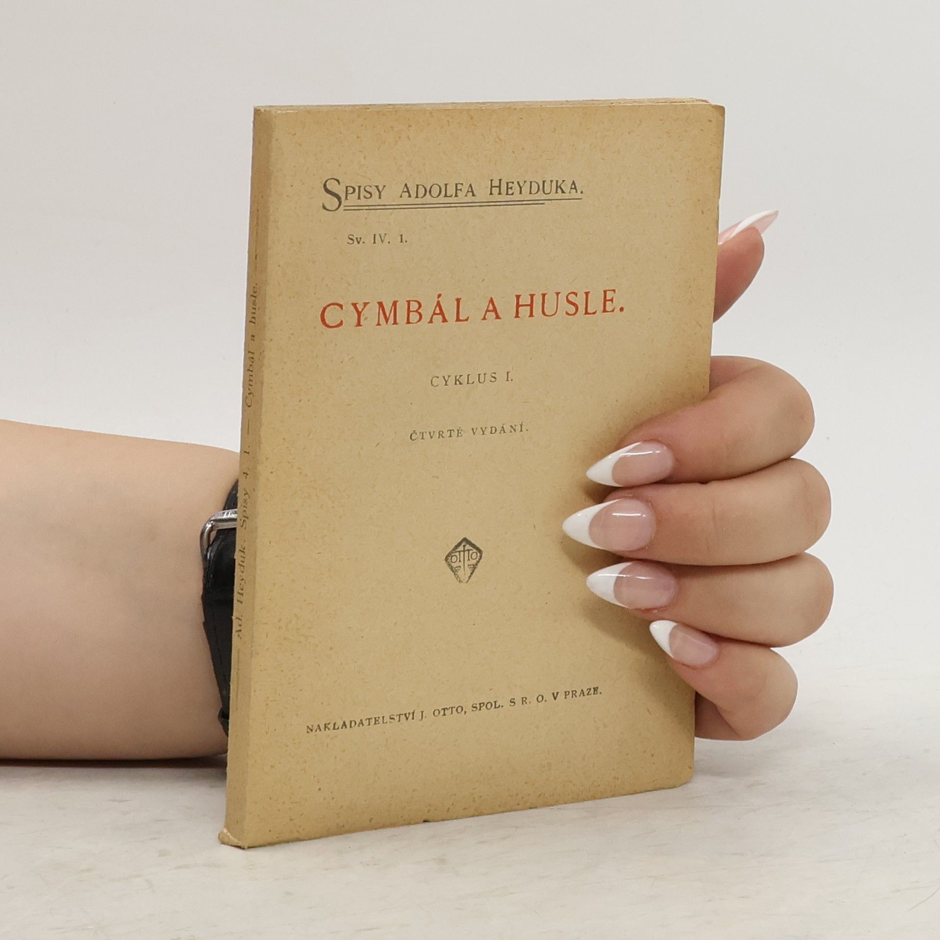 Adolf Heyduk Cymbál a husle. Cyklus I.