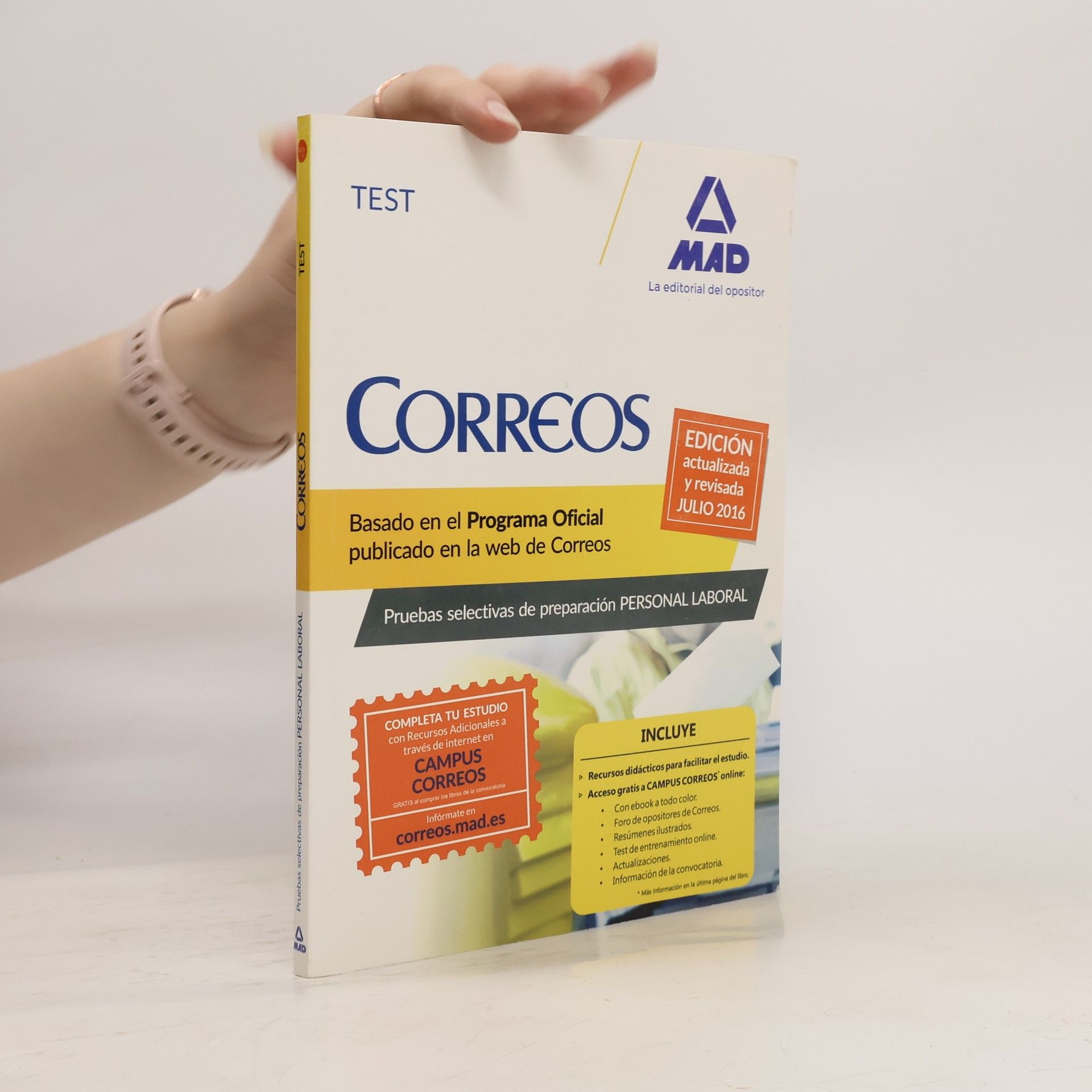 Collectif d'auteurs Correos. Test