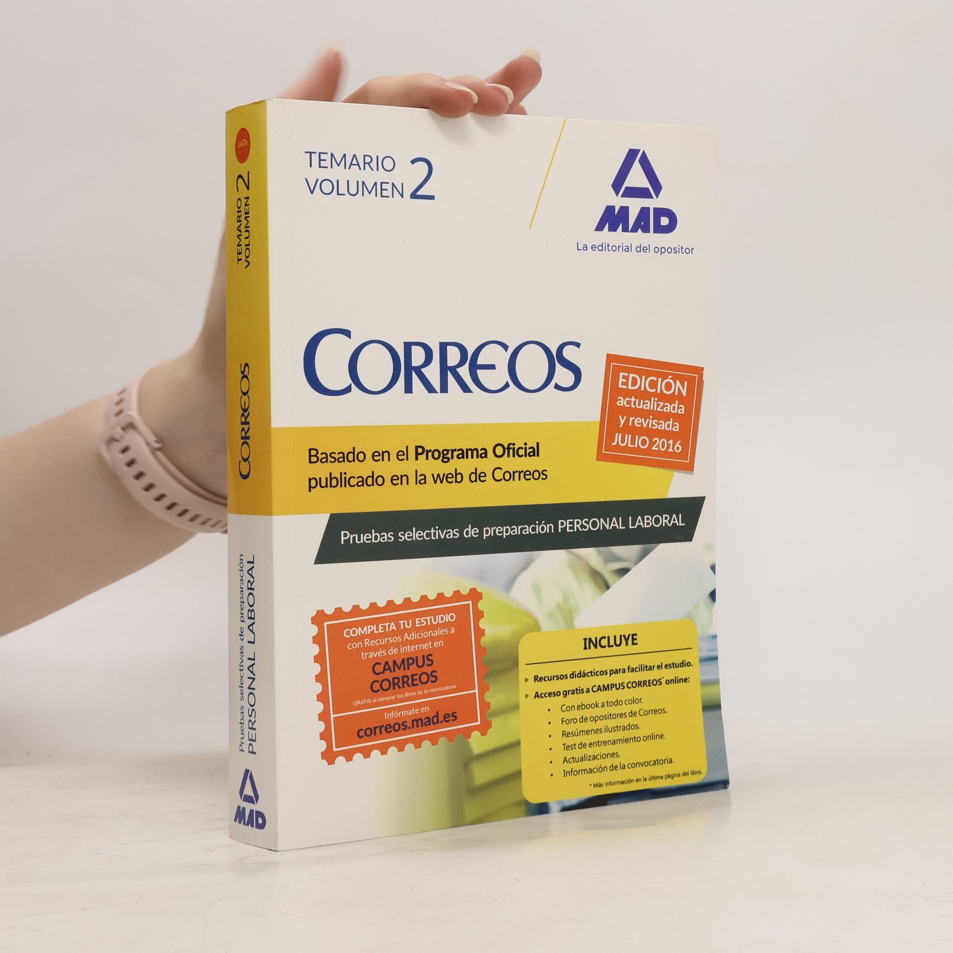 Collectif d'auteurs Personal Laboral de Correos y Telégrafos. Temario, volumen II