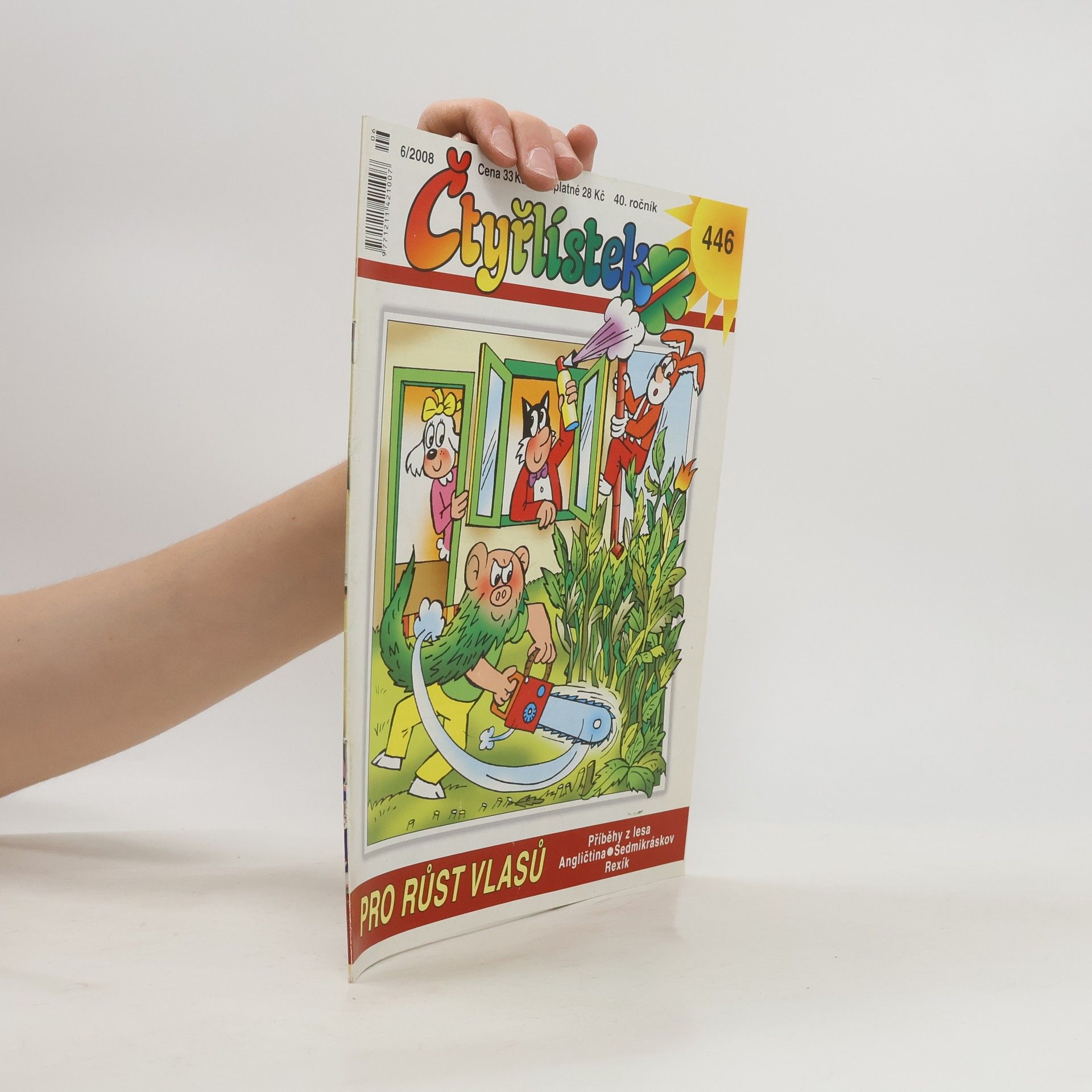 Collectif d'auteurs  Čtyřlístek 446 - Pro růst vlasů