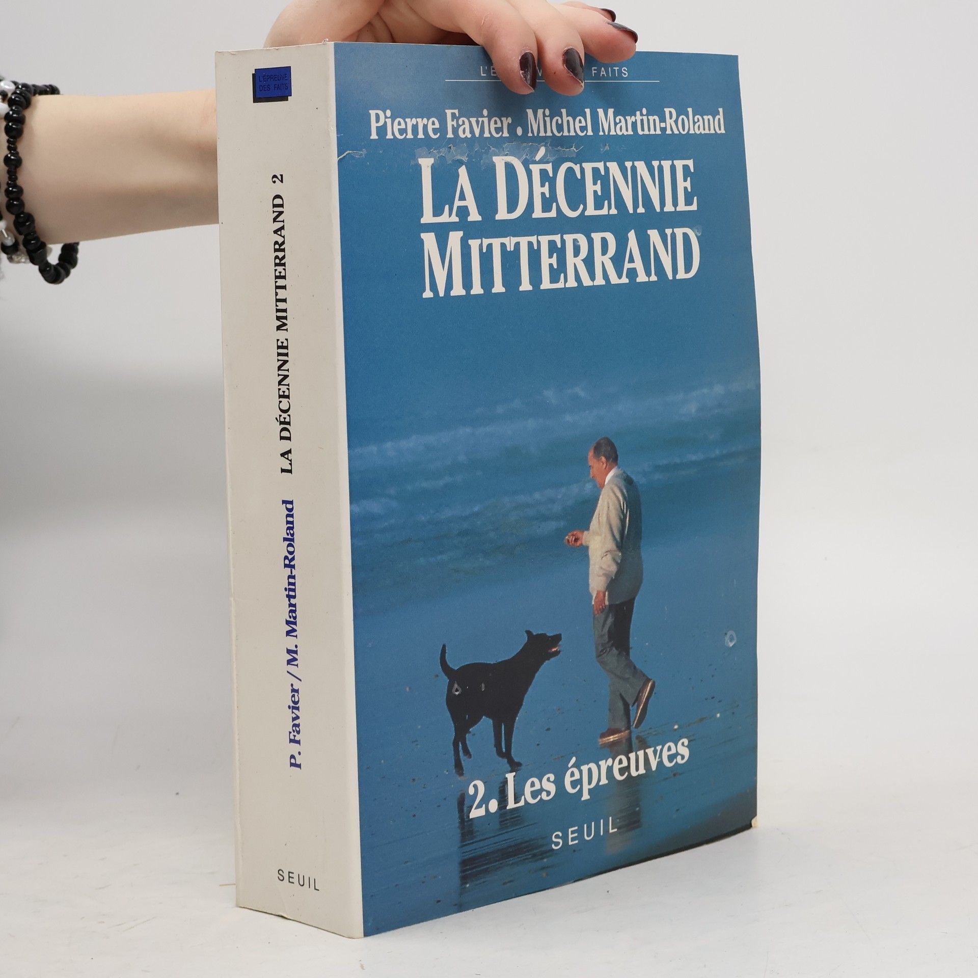 Pierre Favier La décennie Mitterrand