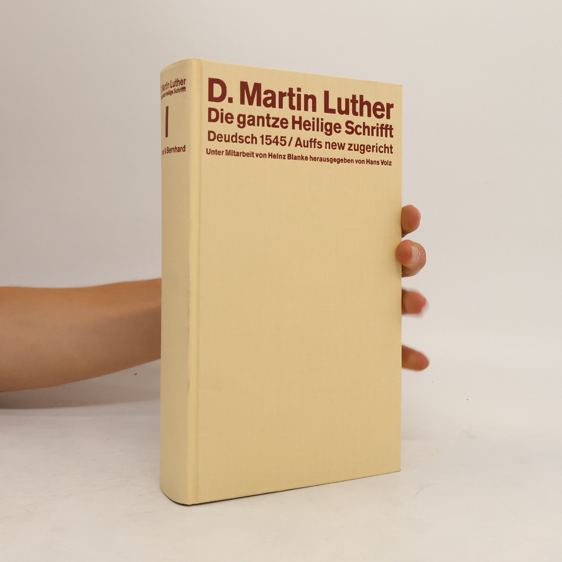 Martin Luther Die gantze Heilige Schrifft Deudsch 1545 II