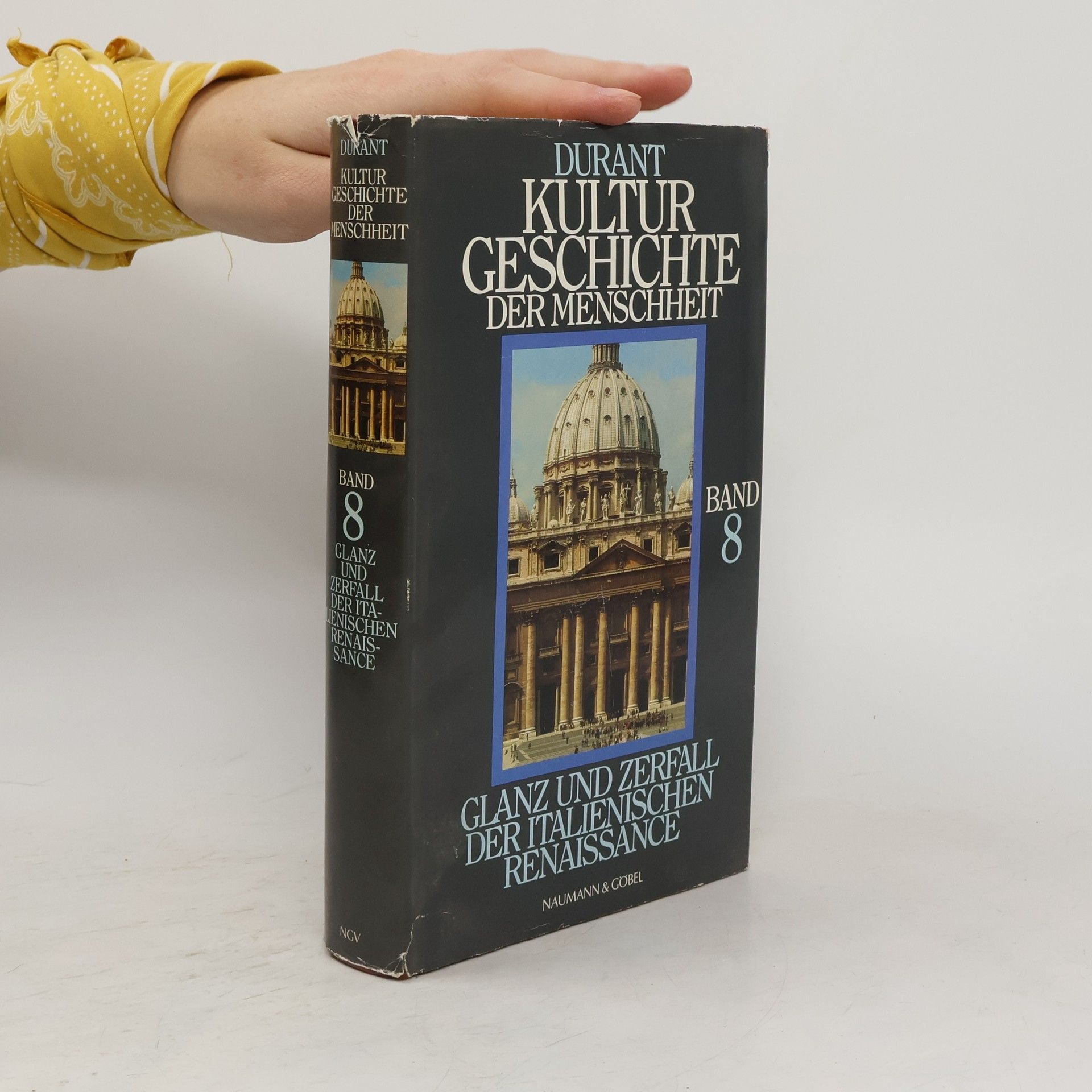 Will Durant Kulturgeschichte der Menschheit. Glanz und Zerfall der italienischen Renaissance. Band 8