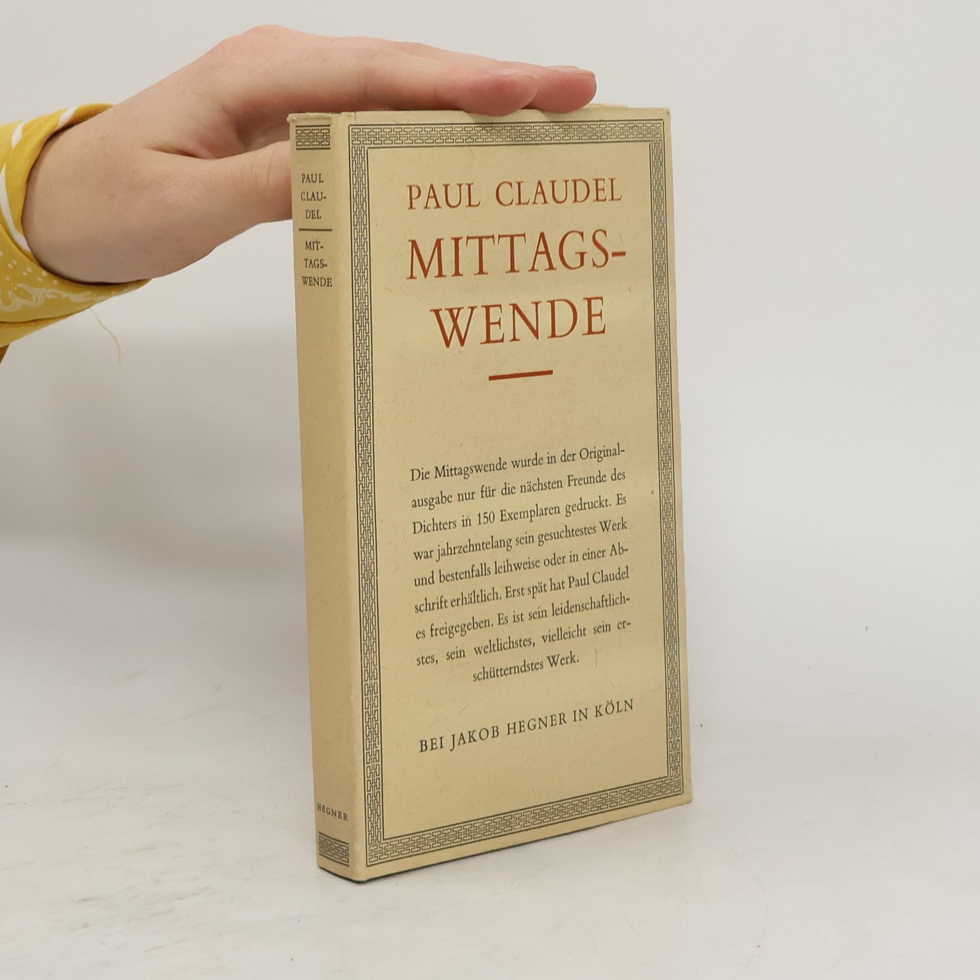 Paul Claudel Mittagswende