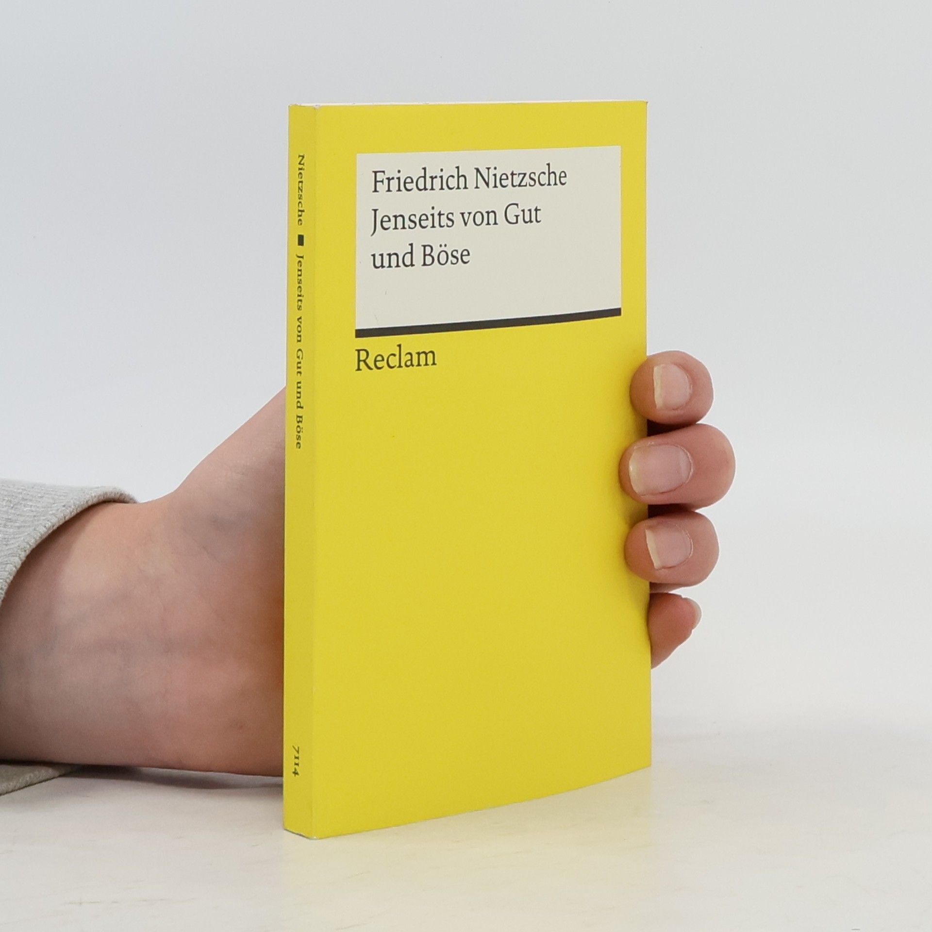 Friedrich Wilhelm Nietzsche Jenseits von Gut und Böse : Vorspiel einer Philosophie der Zukunft
