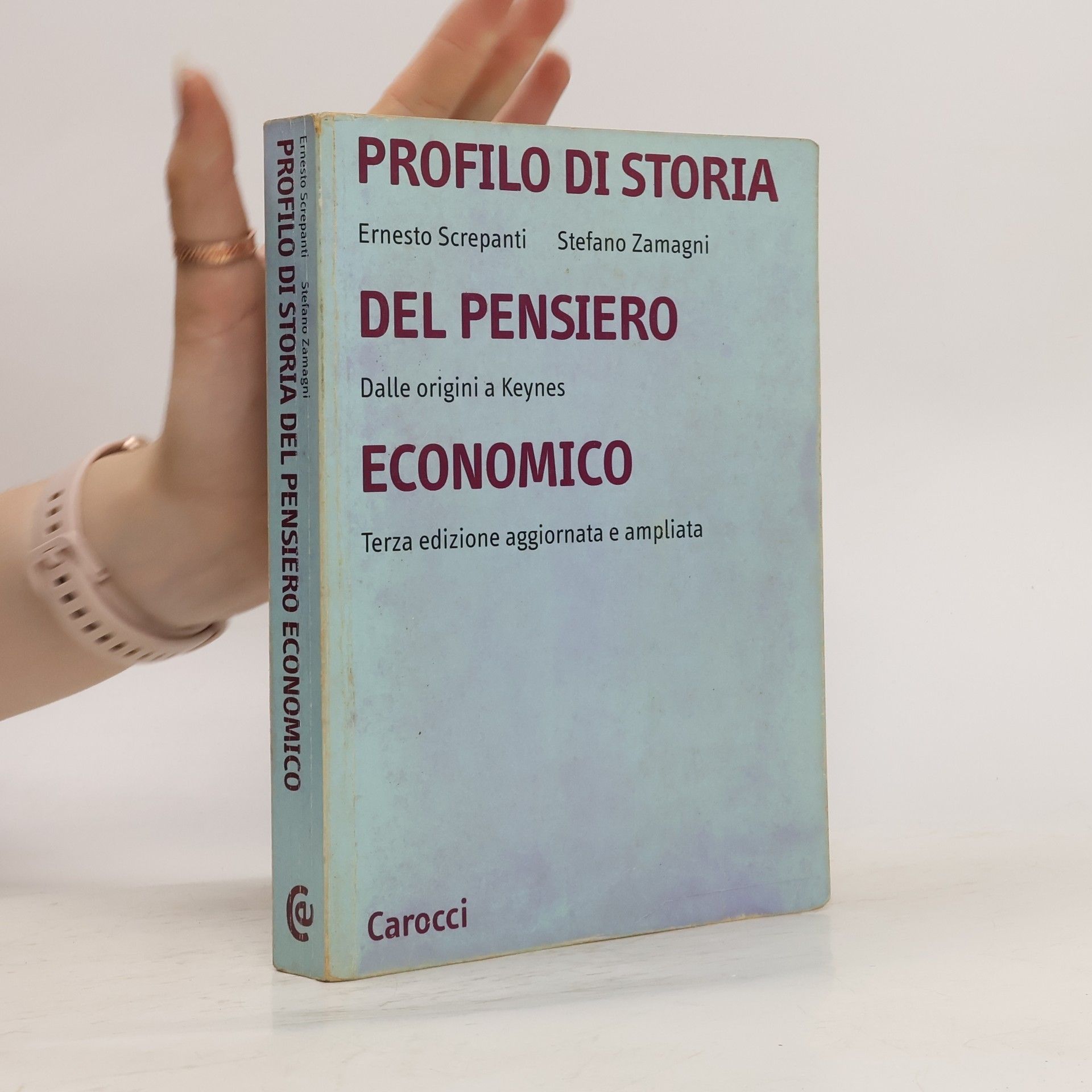 Ernesto Screpanti Profilo di storia del pensiero economico. Dalle origini a Keynes