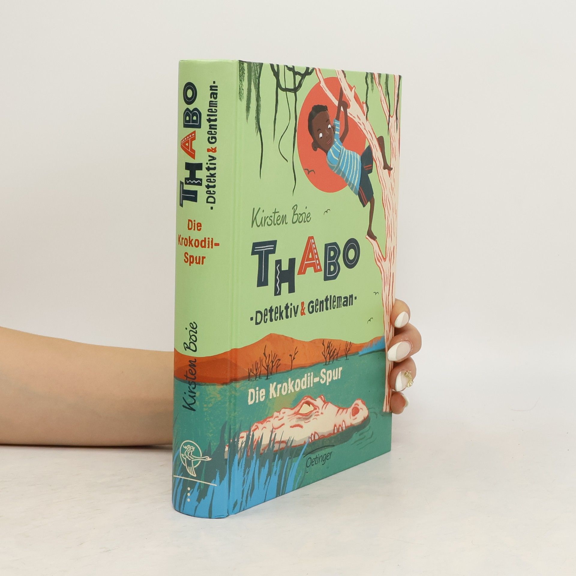Kirsten Boie Thabo, Detektiv und Gentleman - die Krokodil-Spur