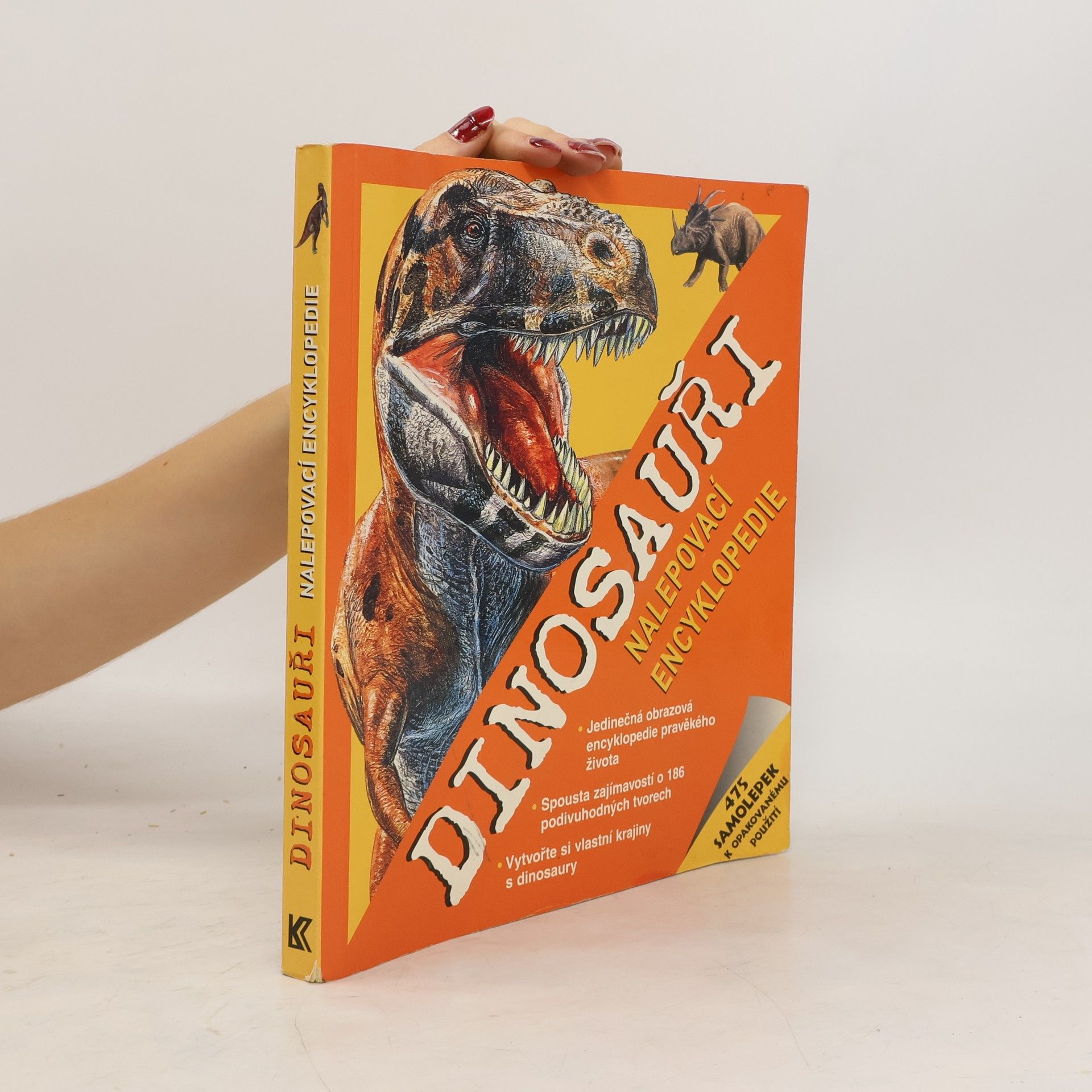 Jinny Johnson Dinosauři. Nalepovací encyklopedie