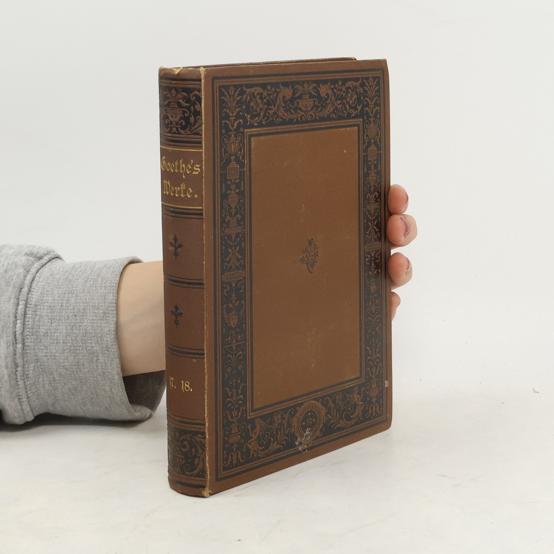 Johann Wolfgang von Goethe Goethe's Werke Siebzehnter und achtzehnter Band. Mit erläuternden Einleitungen