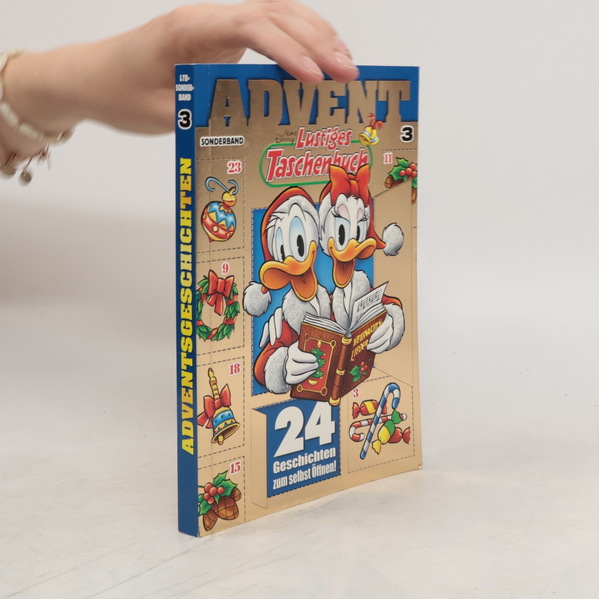 Walt Disney Walt Disney Lustiges Taschenbuch 3 Advent, Sonderband, 24 Geschichten zum selbst Öffnen!